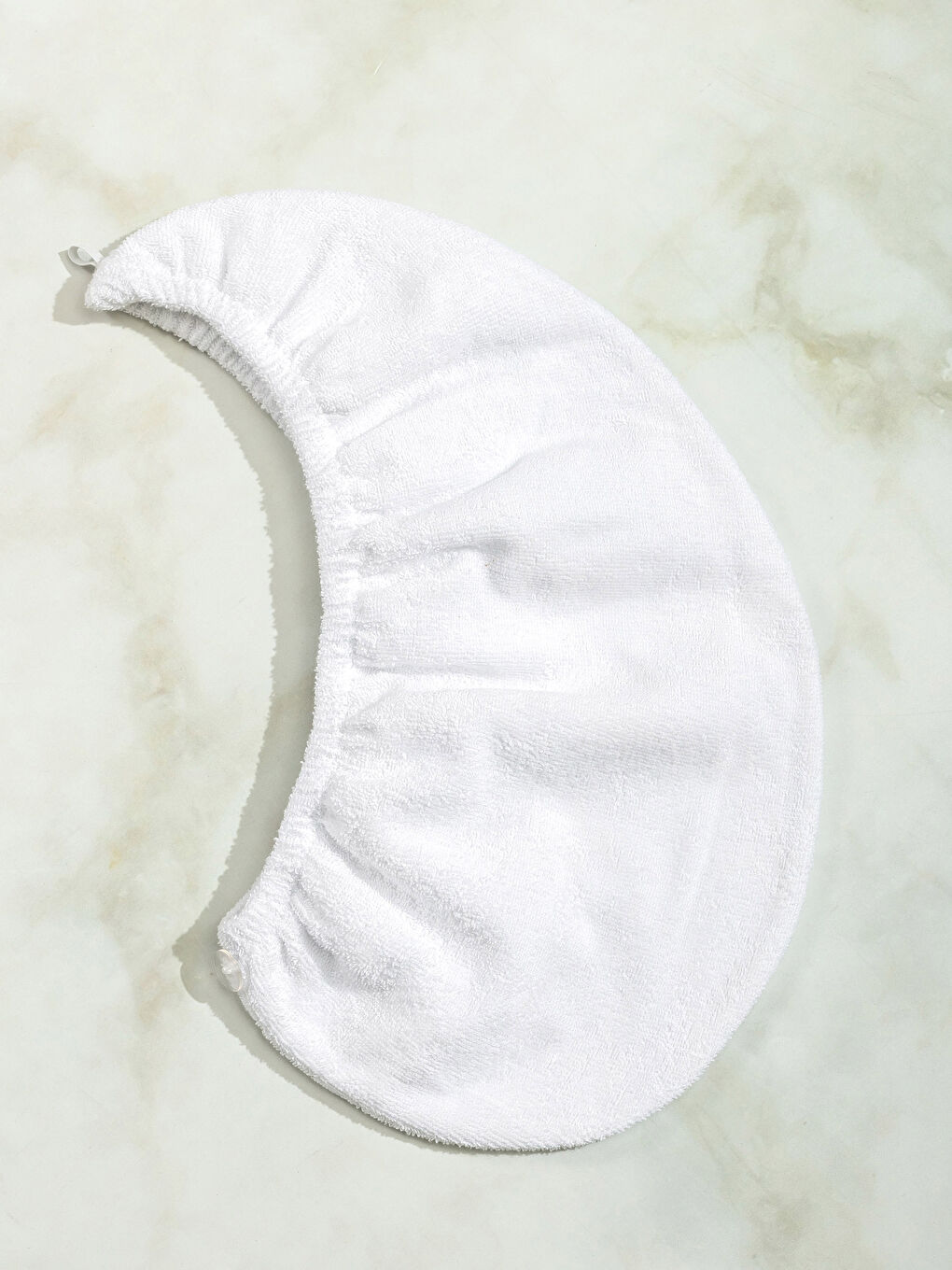 Белый Шапочка для плавания-1