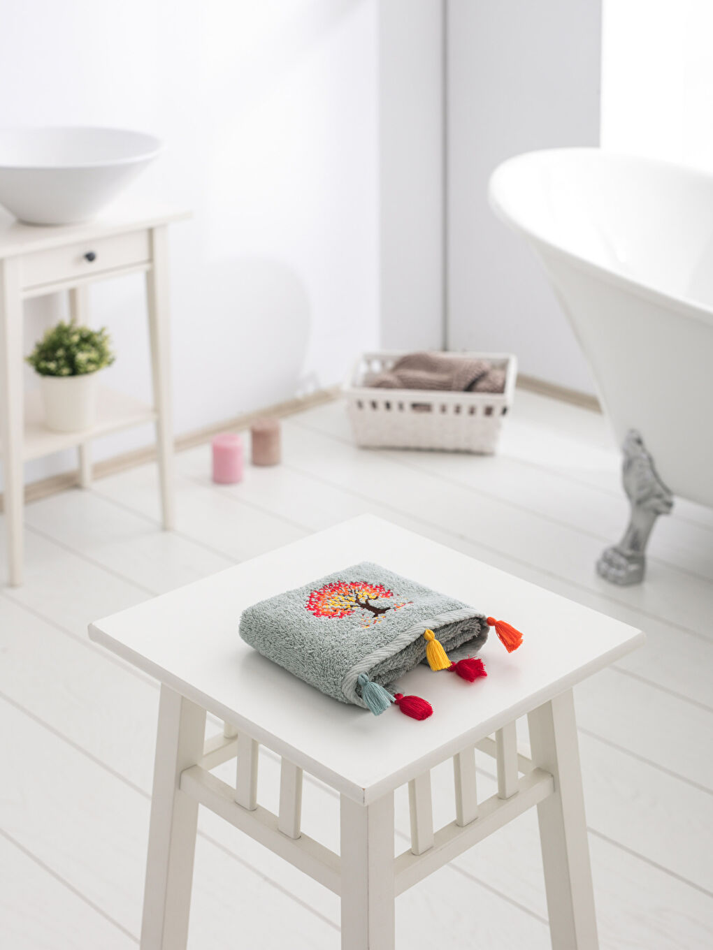 Serviette d'invité KAKI