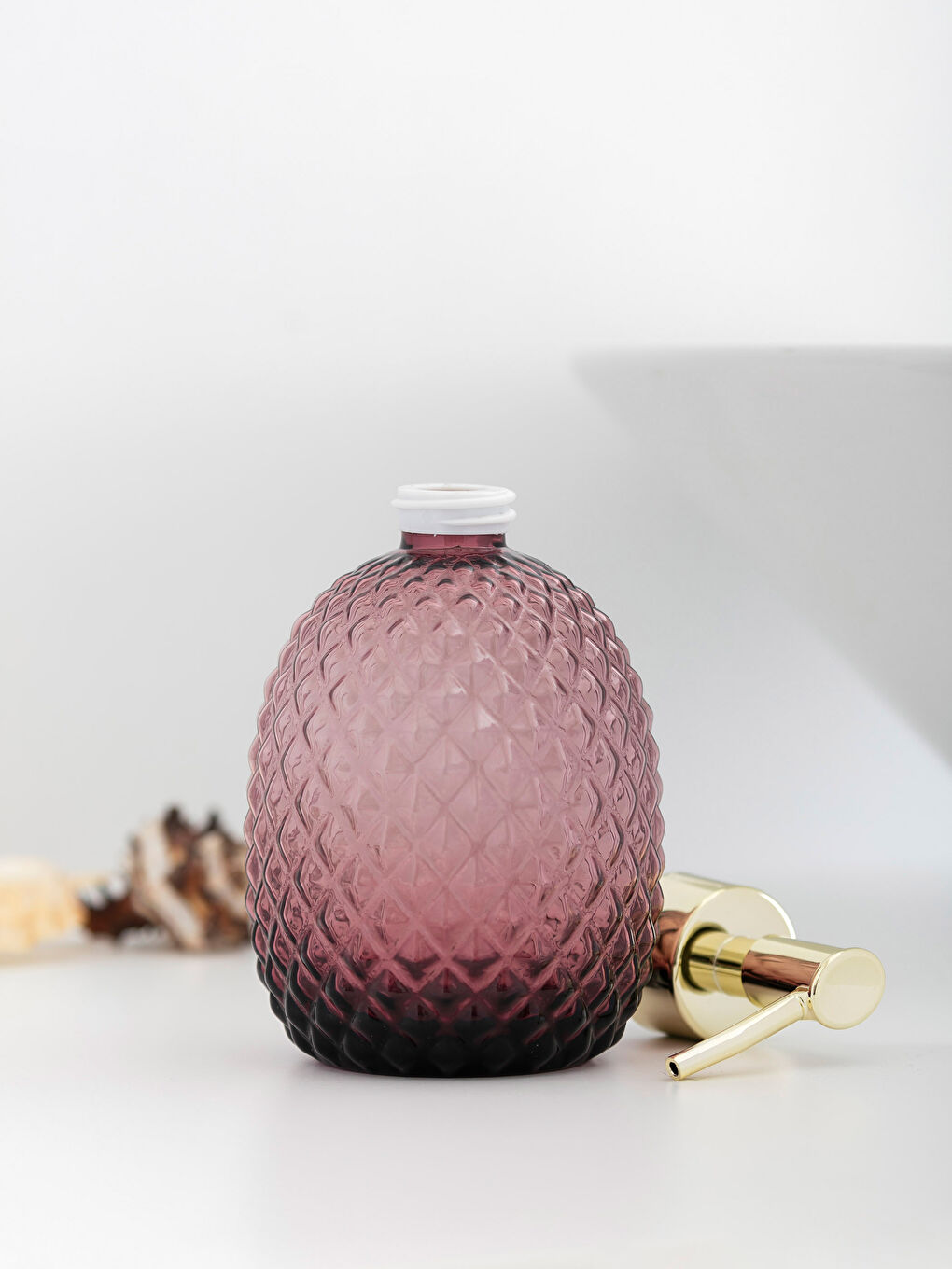 Distributeur de savon liquide VIOLET-1