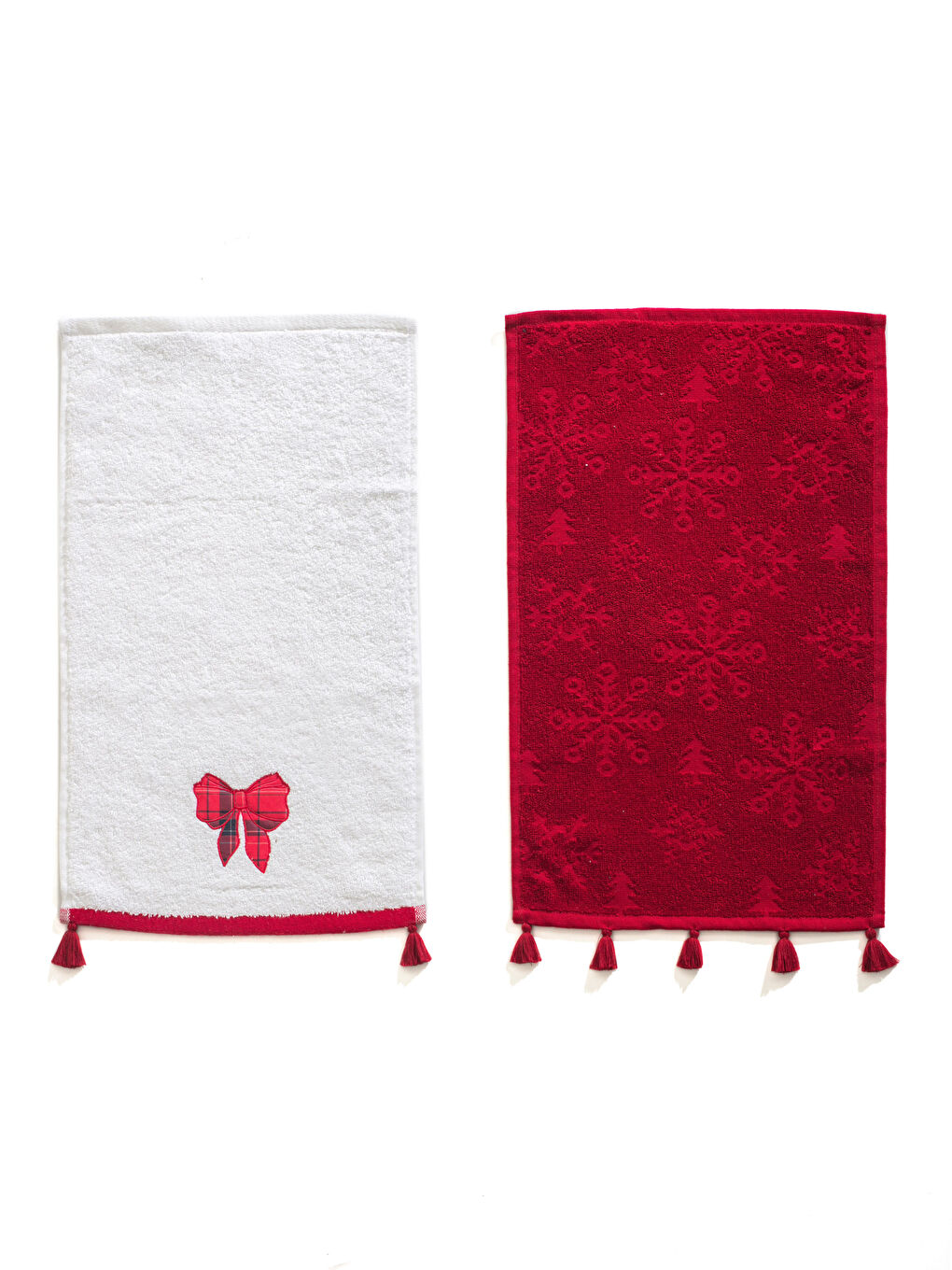 Serviette d'invité BLANC-1