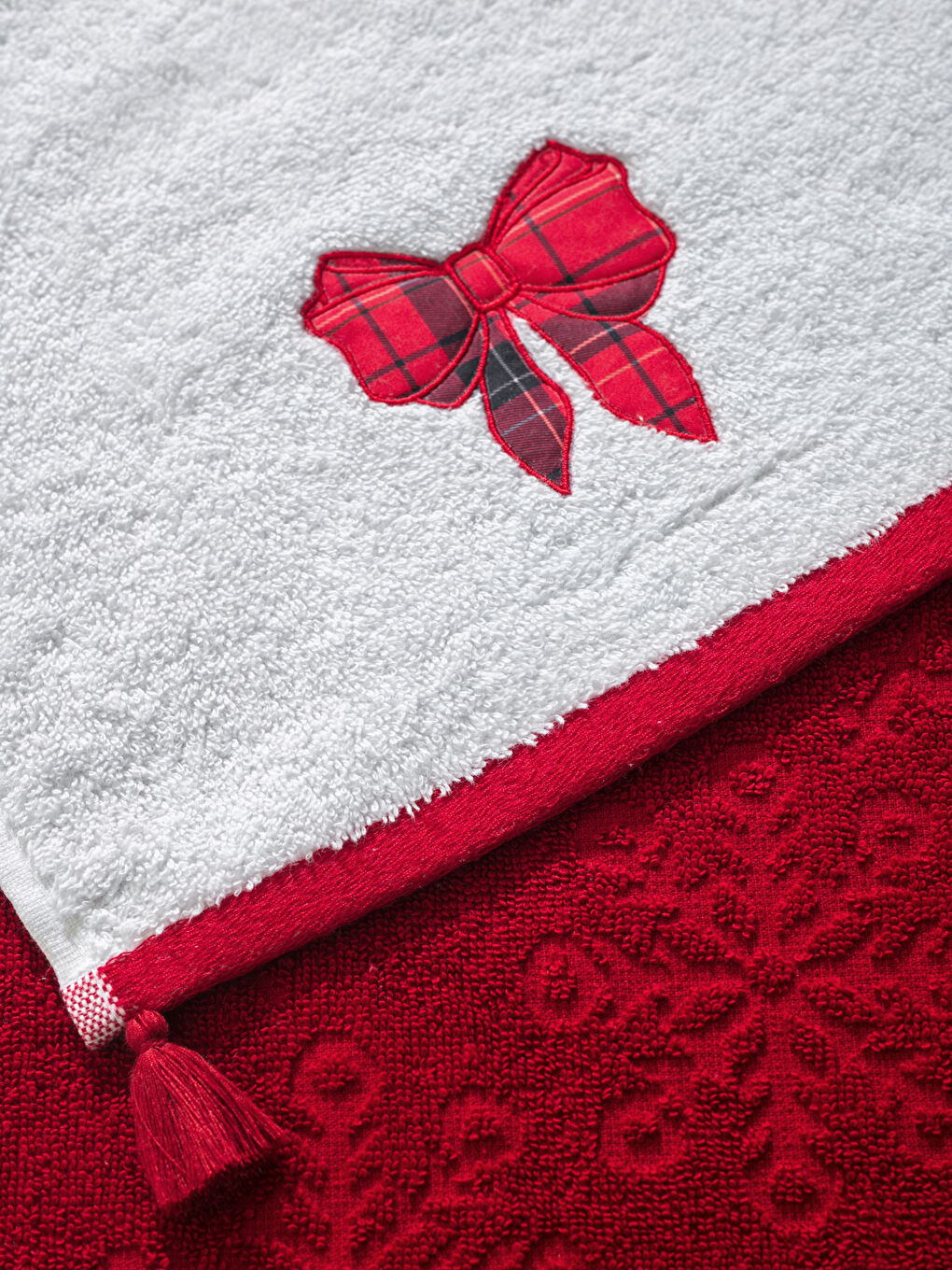 Serviette d'invité BLANC-2