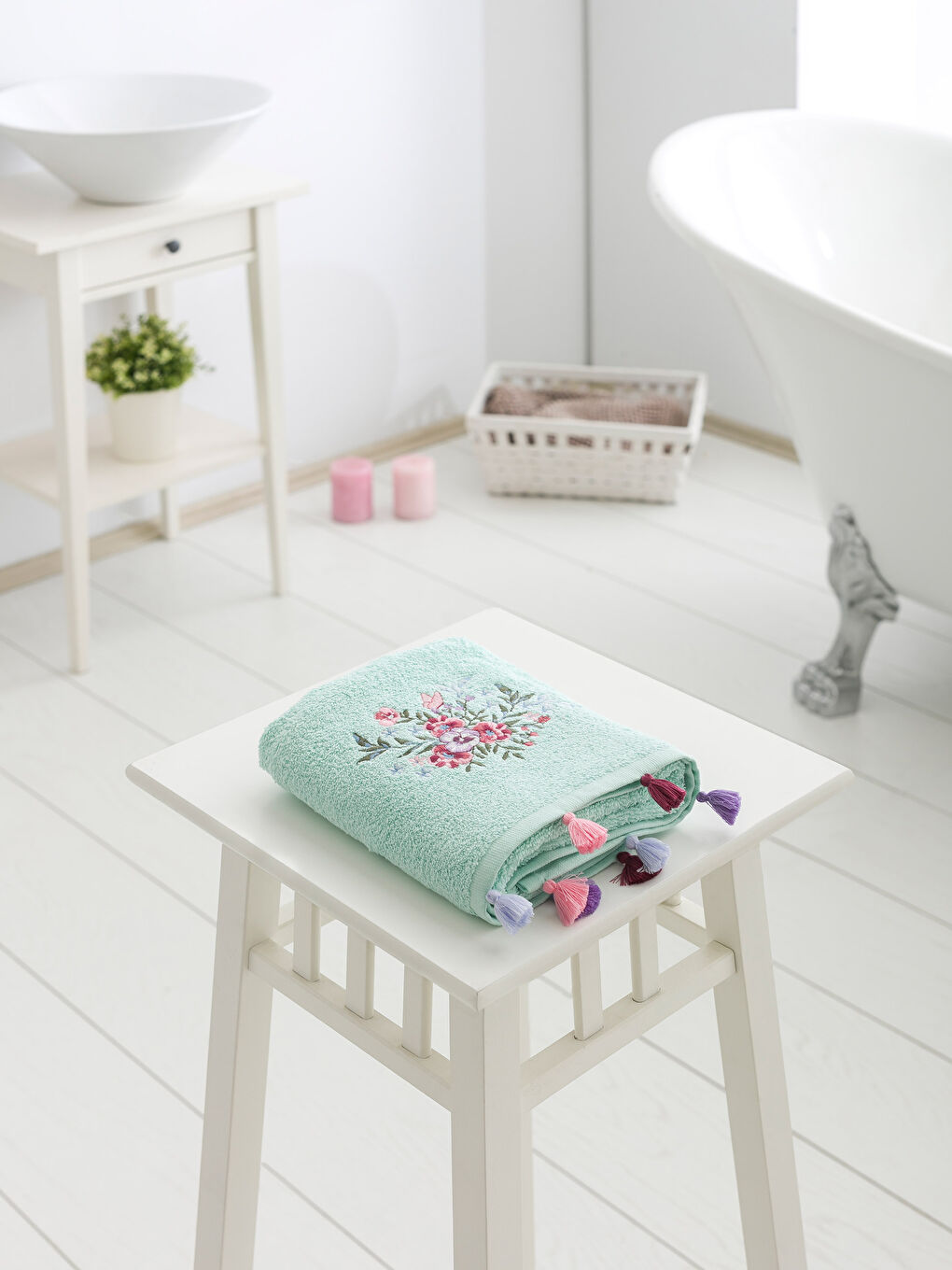 Serviette de toilette VERT