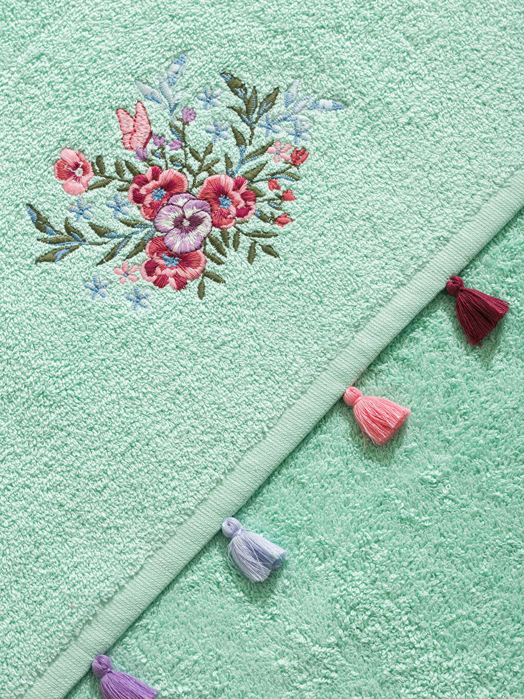 Serviette de toilette VERT-2