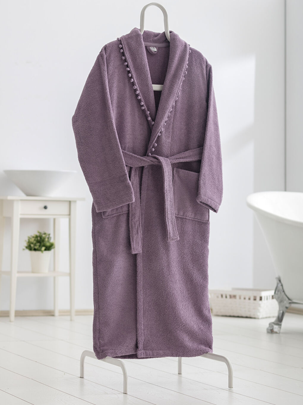 LCW HOME Γυναίκα ΜΩΒ Μπουρνούζια -8WL088Z8-DEN