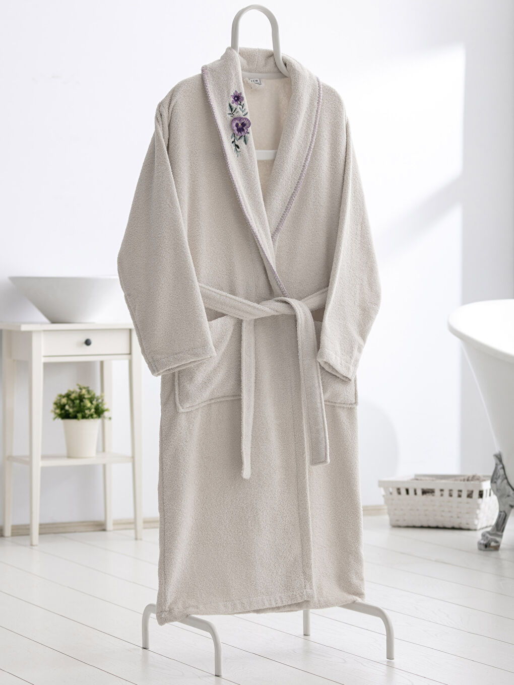 Woman BROWN Women's Bathrobe