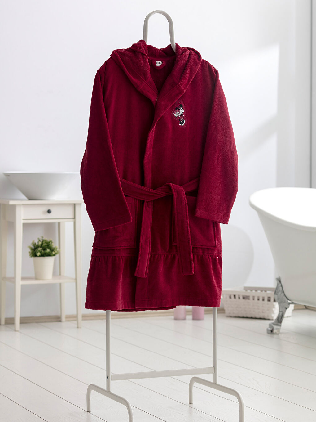 Woman RED Women's Bathrobe