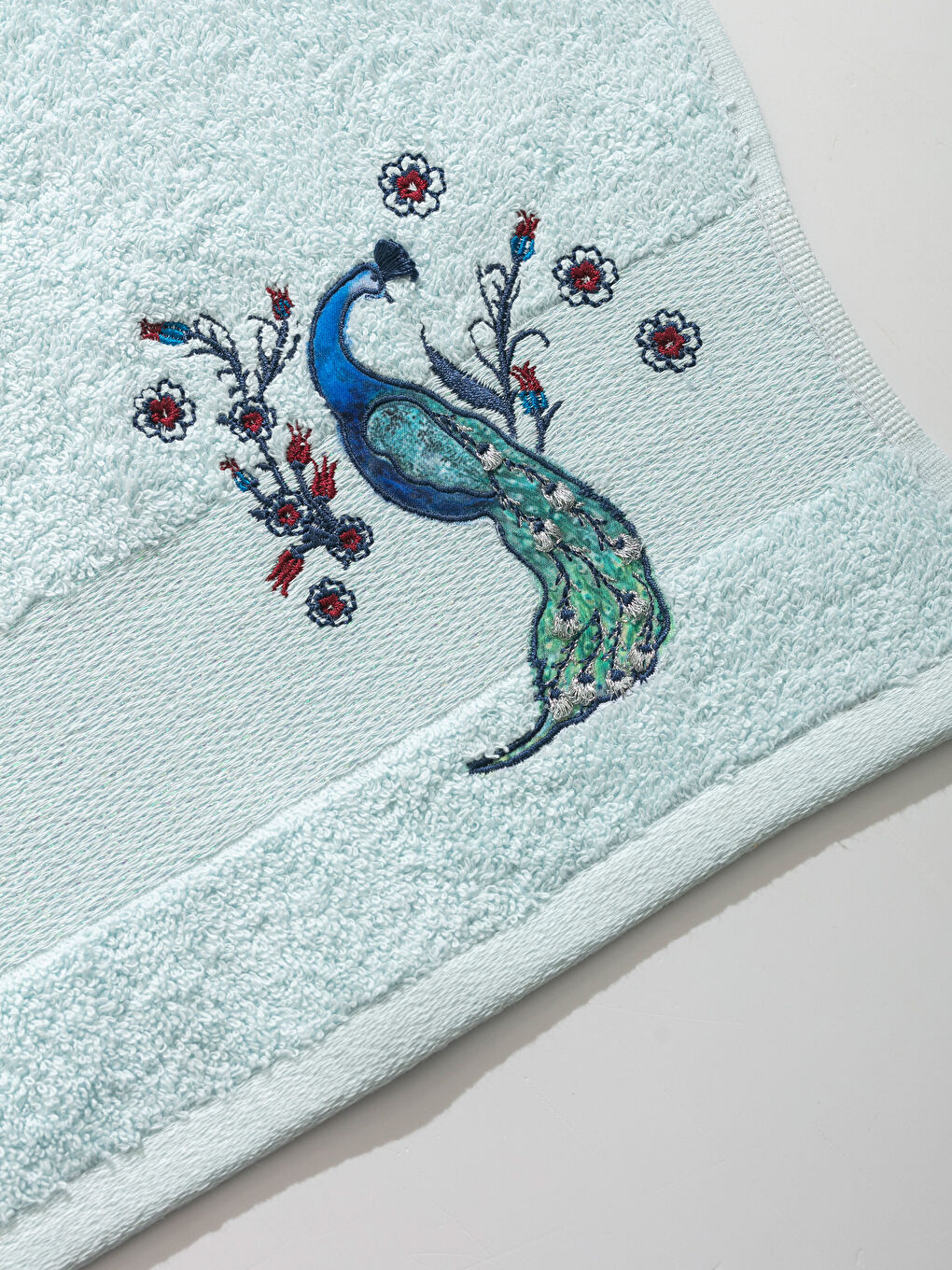 Açık Mavi El Havlusu-2