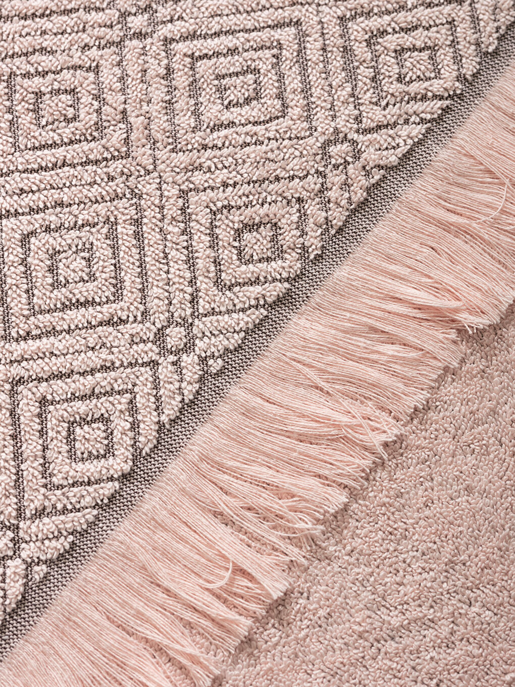 Gri Baskılı Yüz Havlusu-2