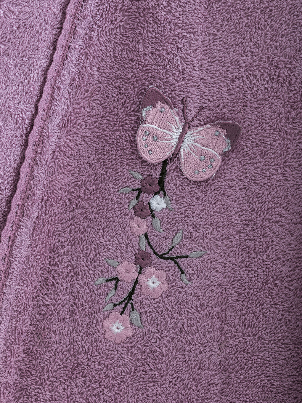 Woman PURPLE Women's Bathrobe-1