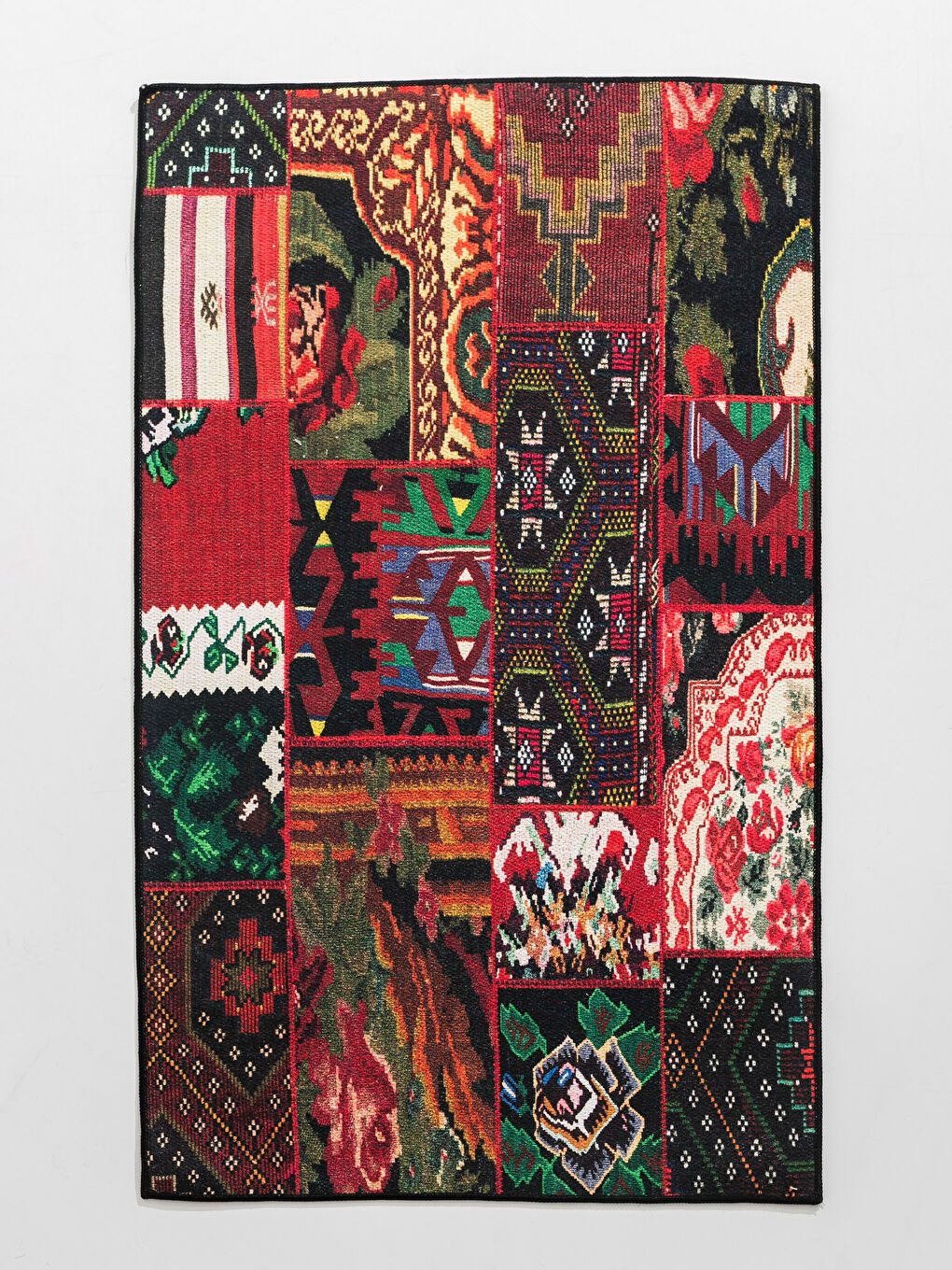 Karışık Baskılı Banyo Paspası-1