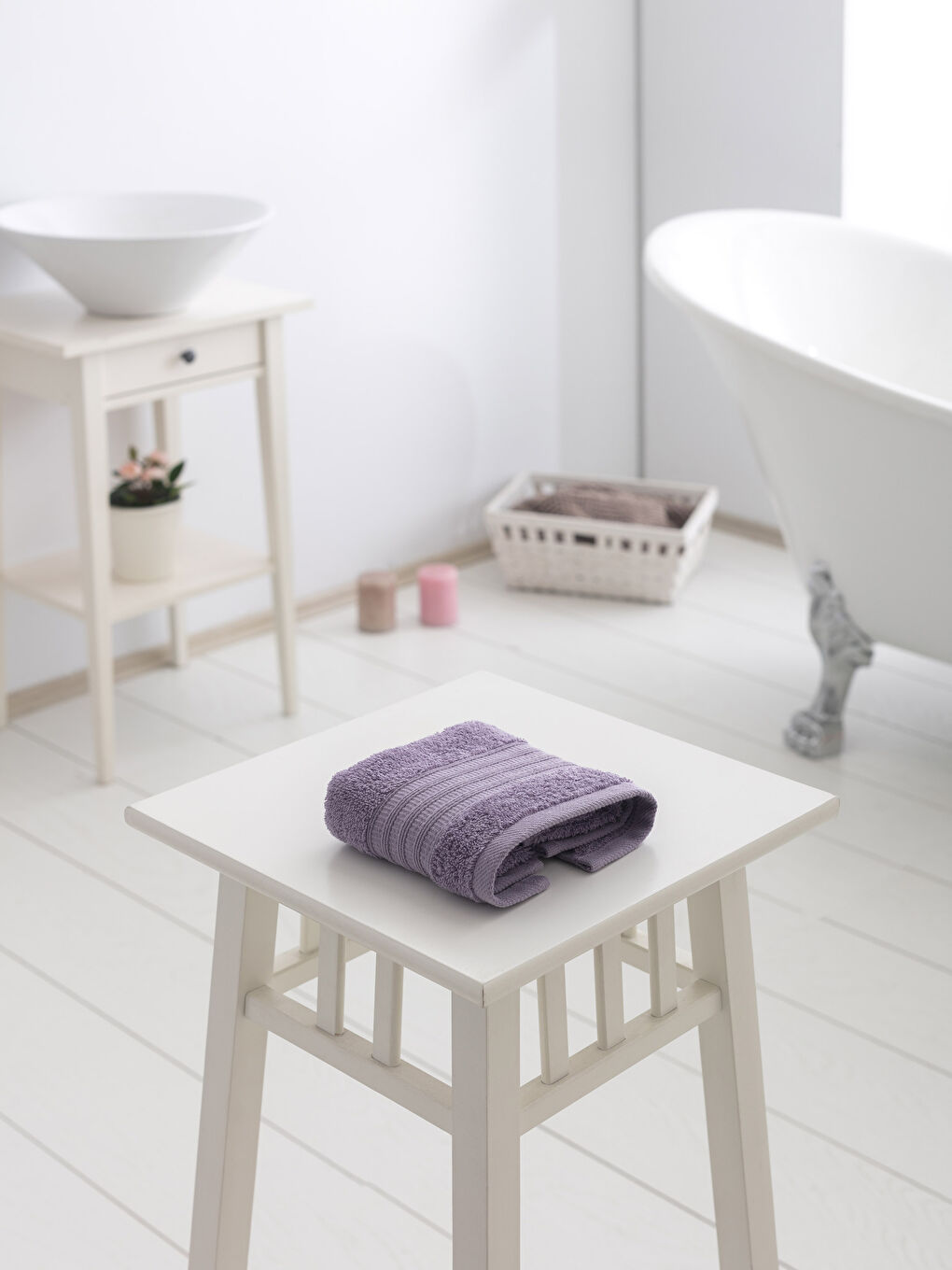 Serviette d'invité VIOLET