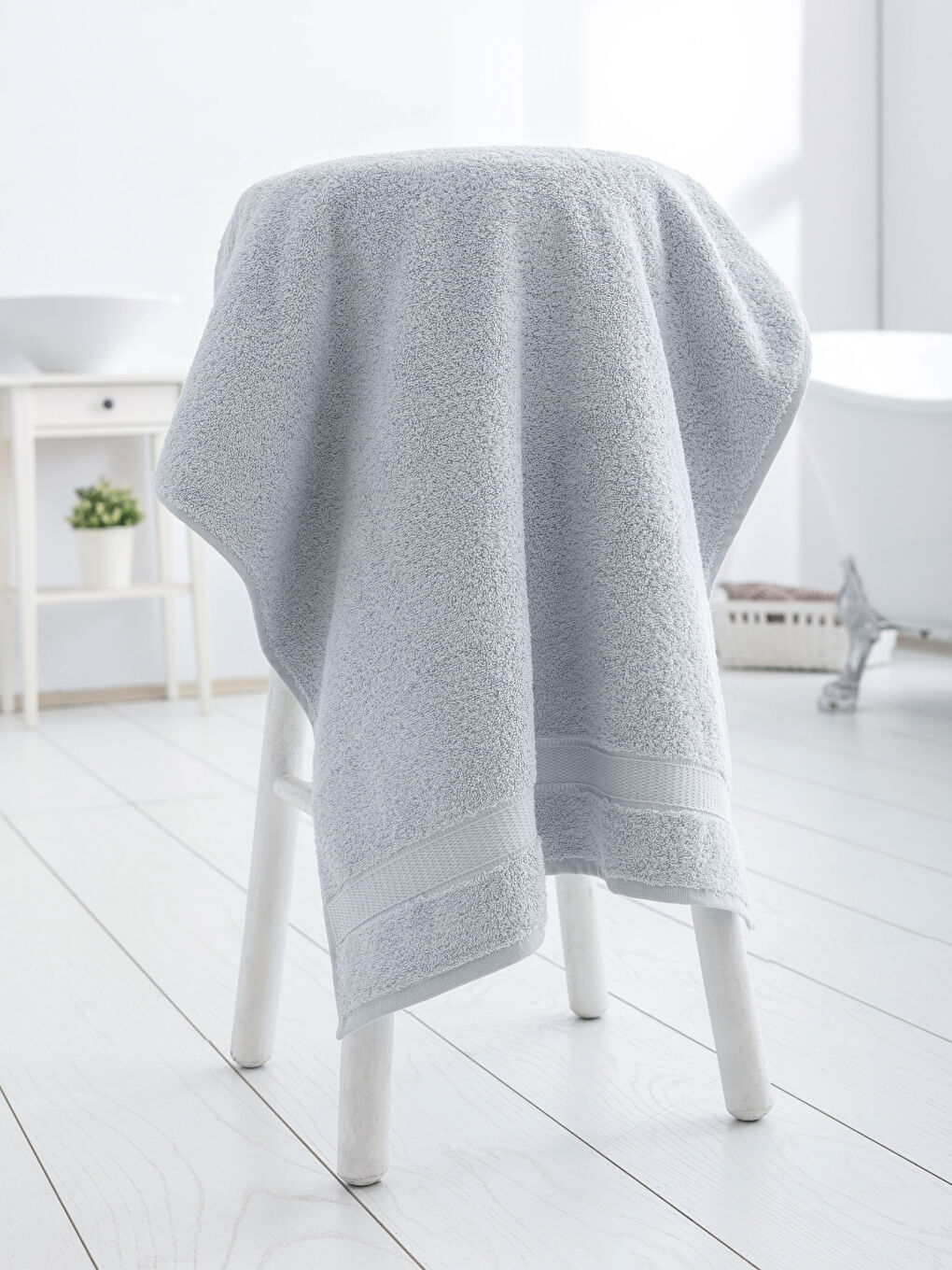 GREY Bath Towel