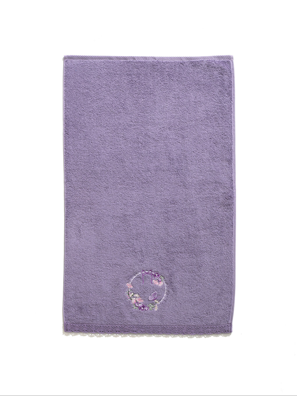 Soluk Mor Yüz Havlusu-1