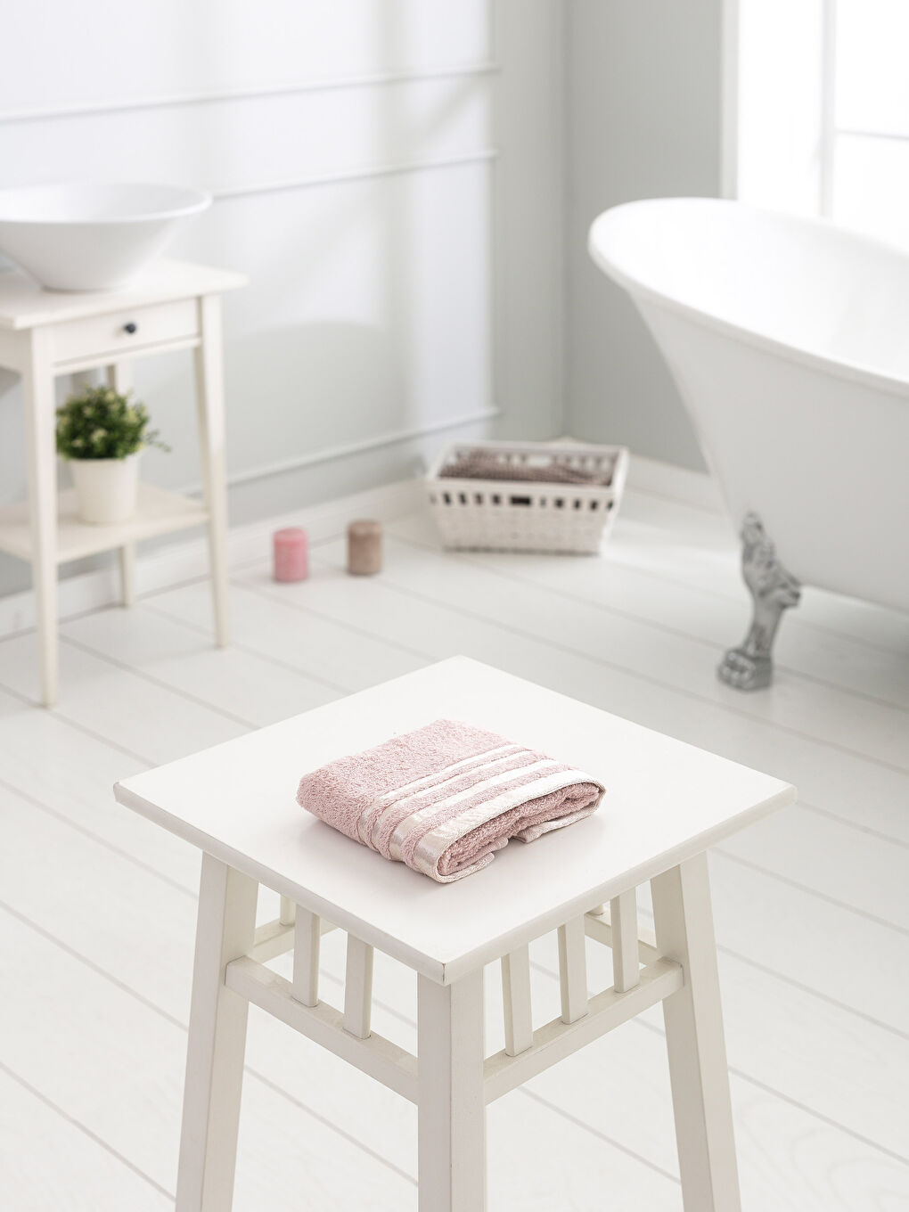 Serviette d'invité ROSE