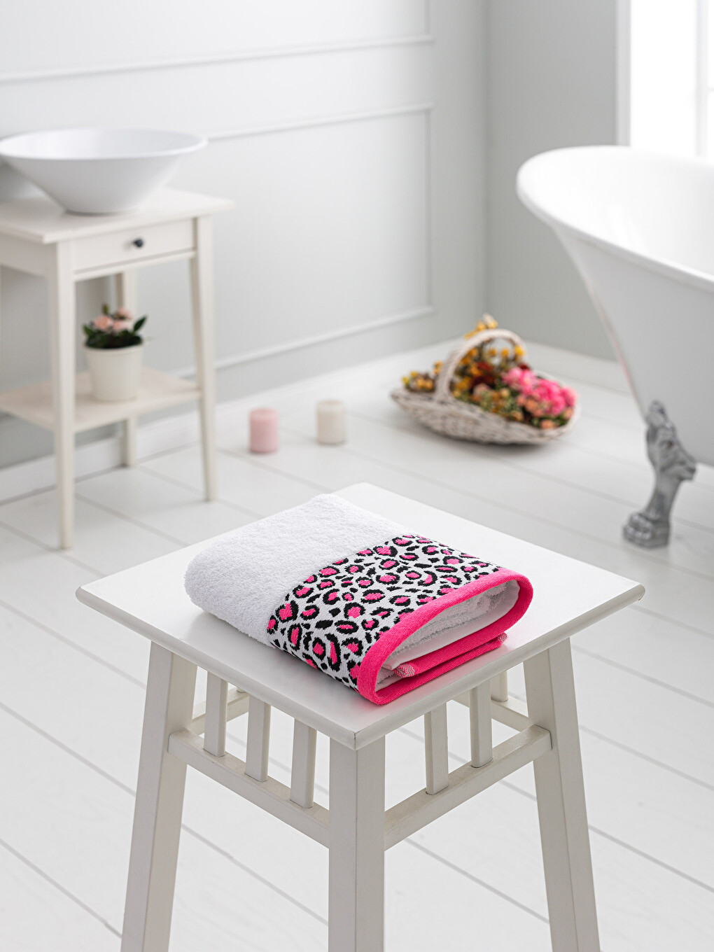 Serviette De Toilette Blanc