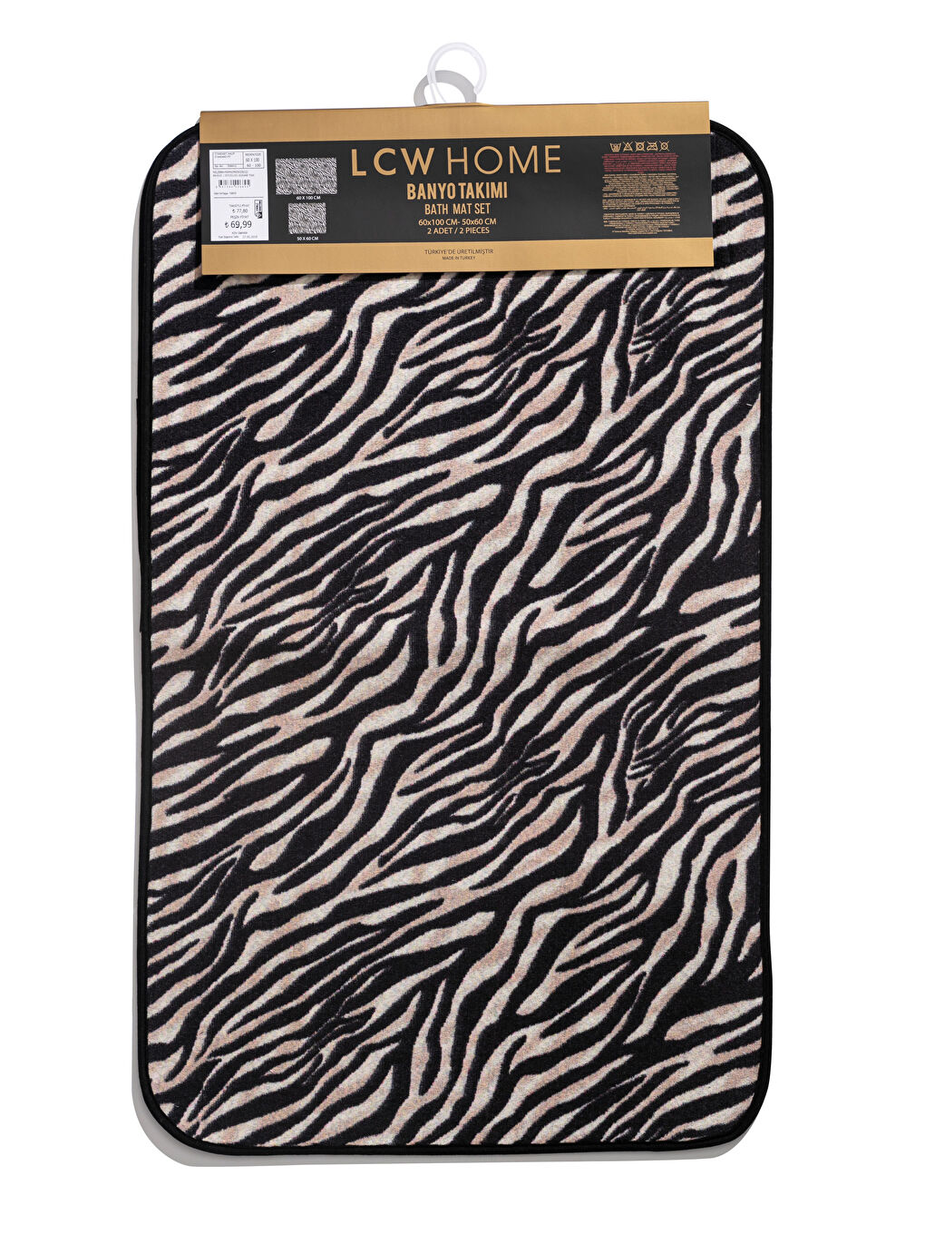 BLACK Bath Mat-3