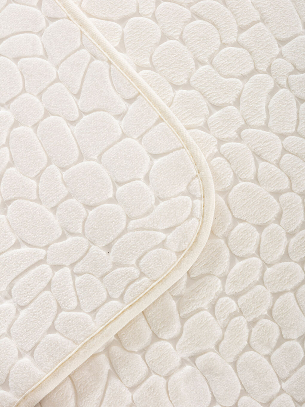 Ekru Ecru Banyo Paspası-2