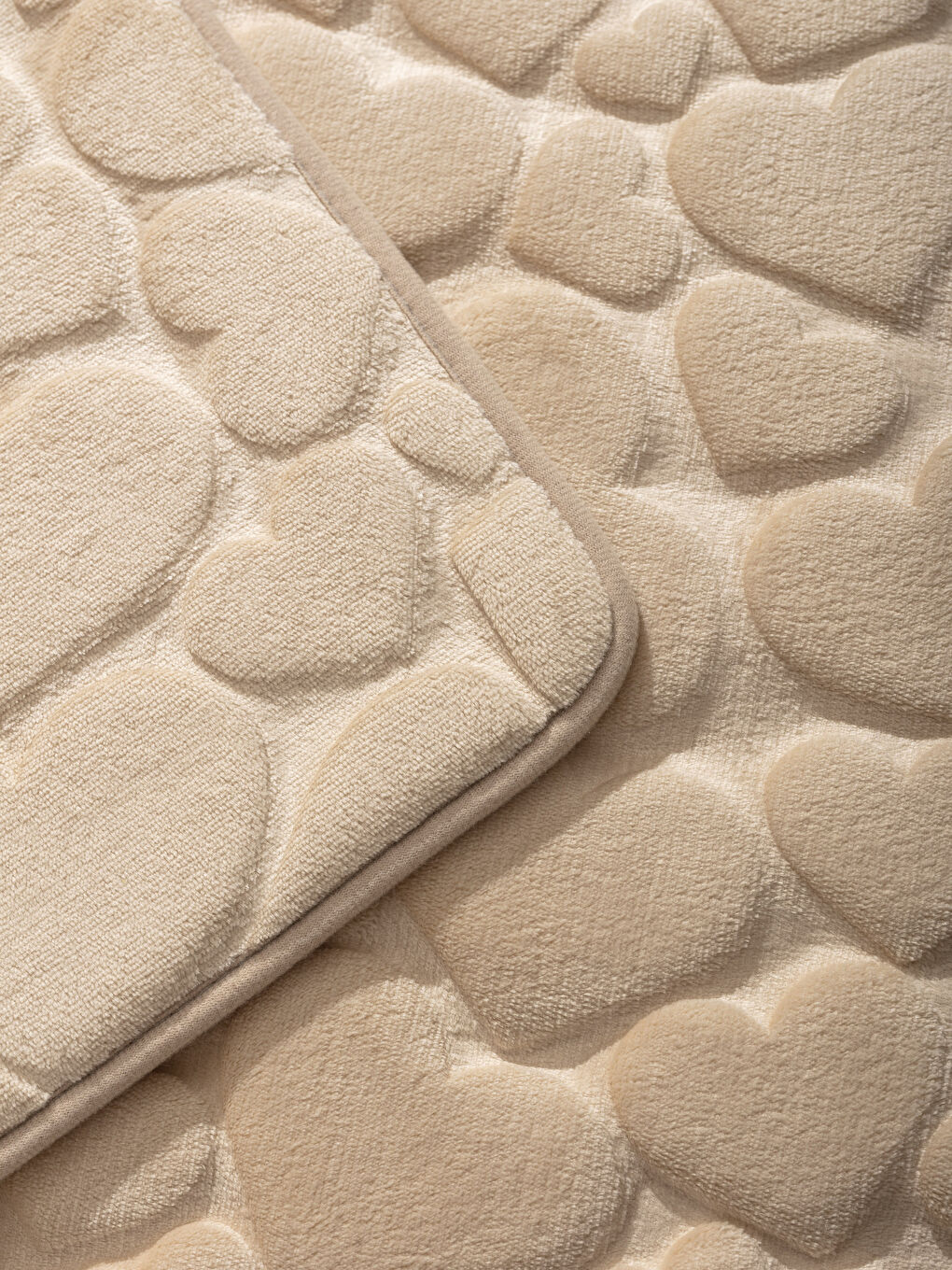 سجادة حمام بيج-2