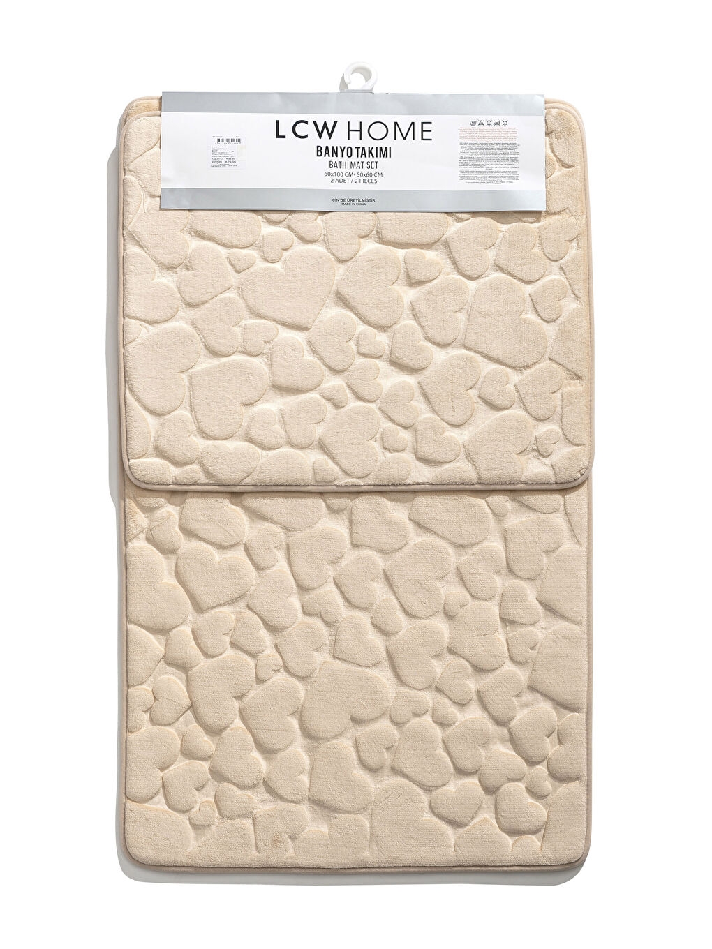 سجادة حمام بيج-3