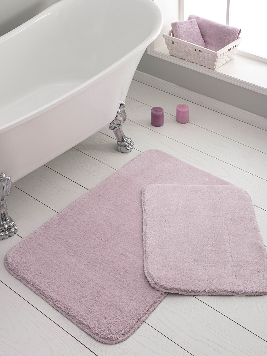 Pembe Banyo Paspası