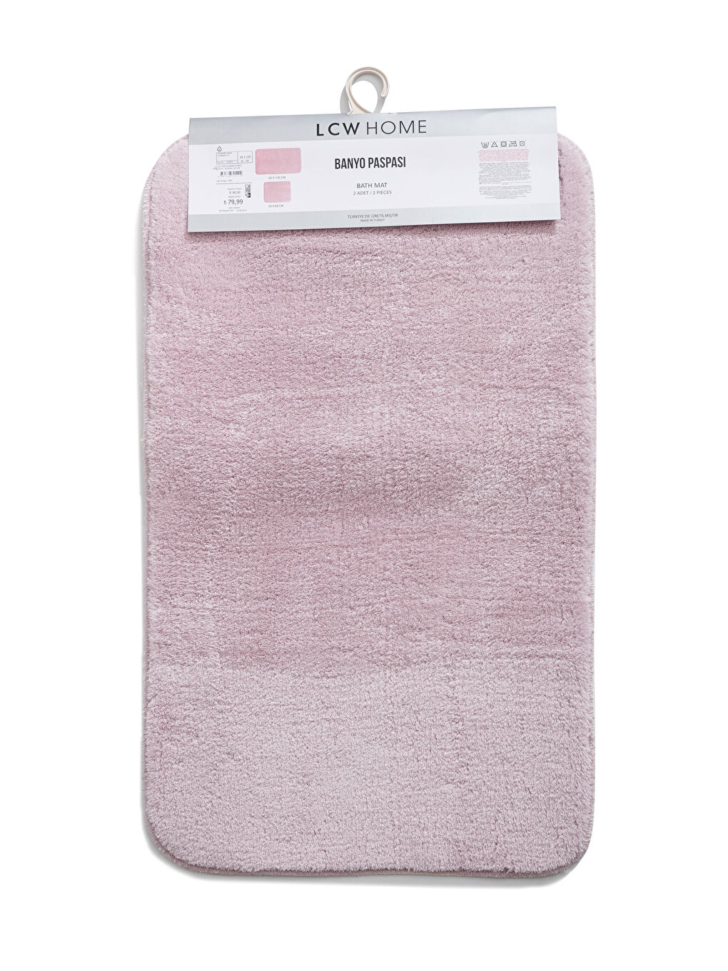 Pembe Banyo Paspası-3