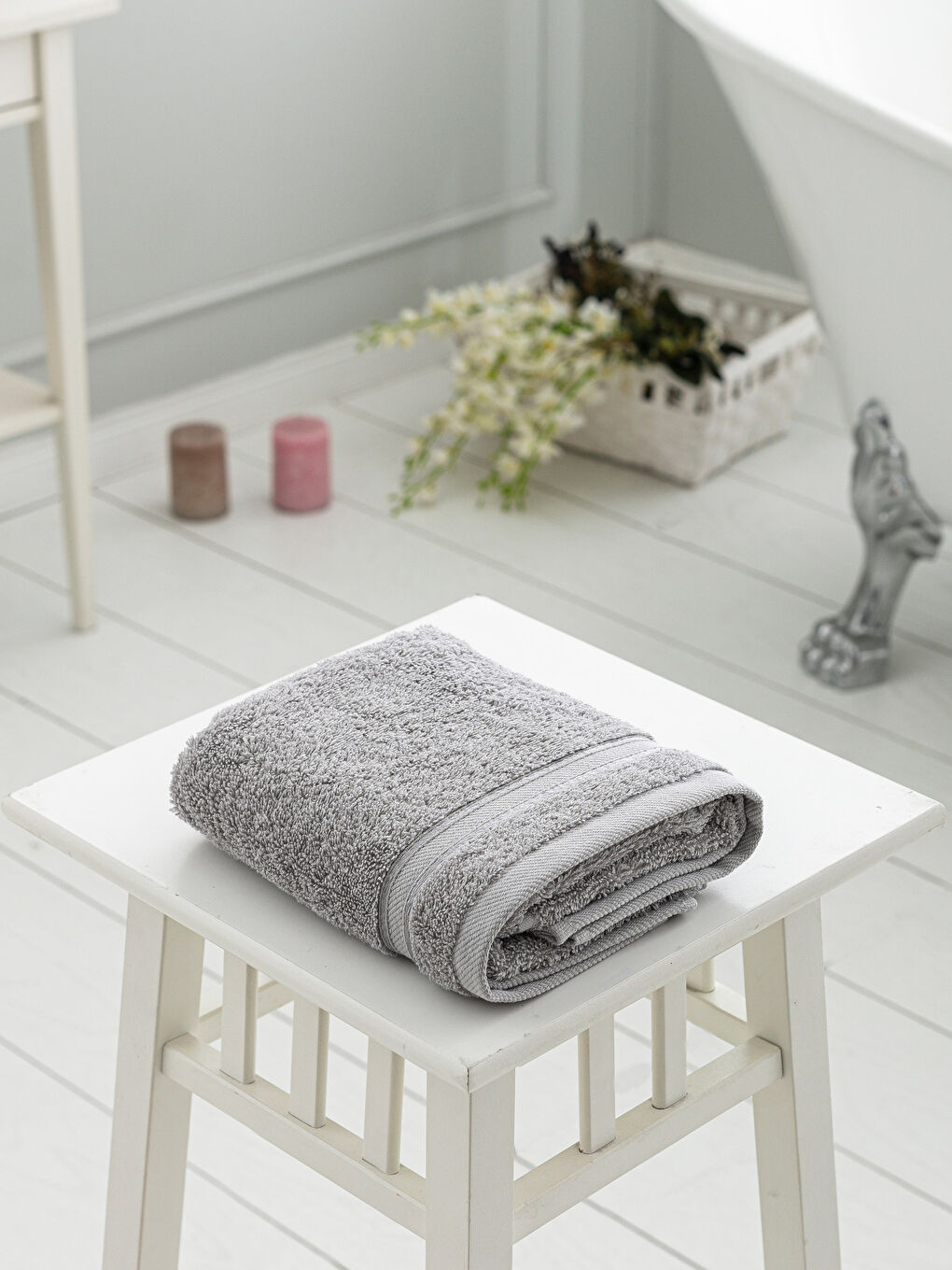 GREY Hand Towel