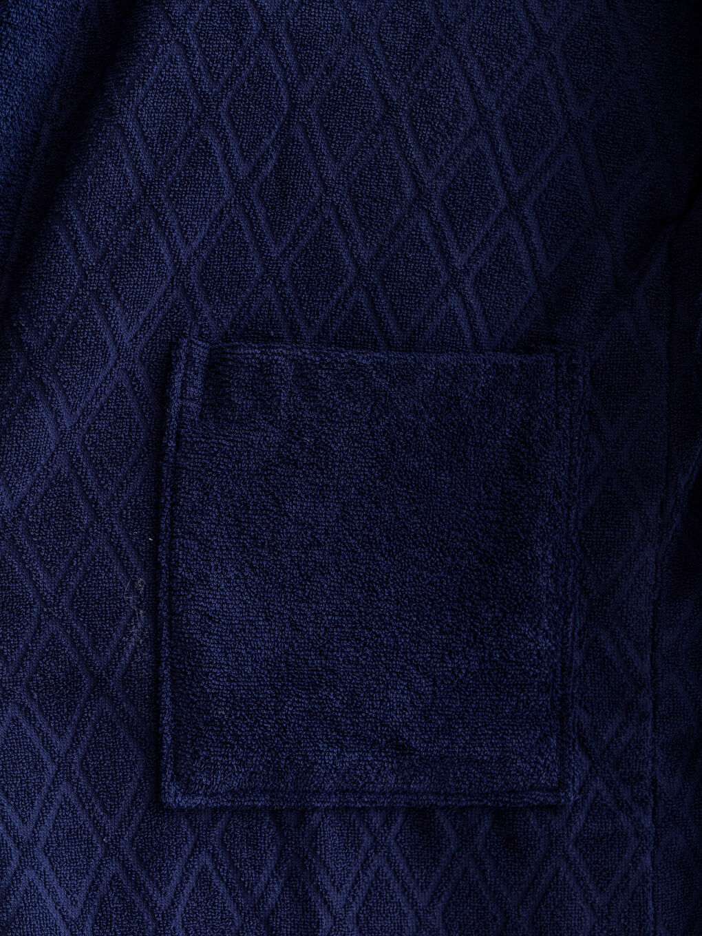 Lacivert Erkek Bornoz-1