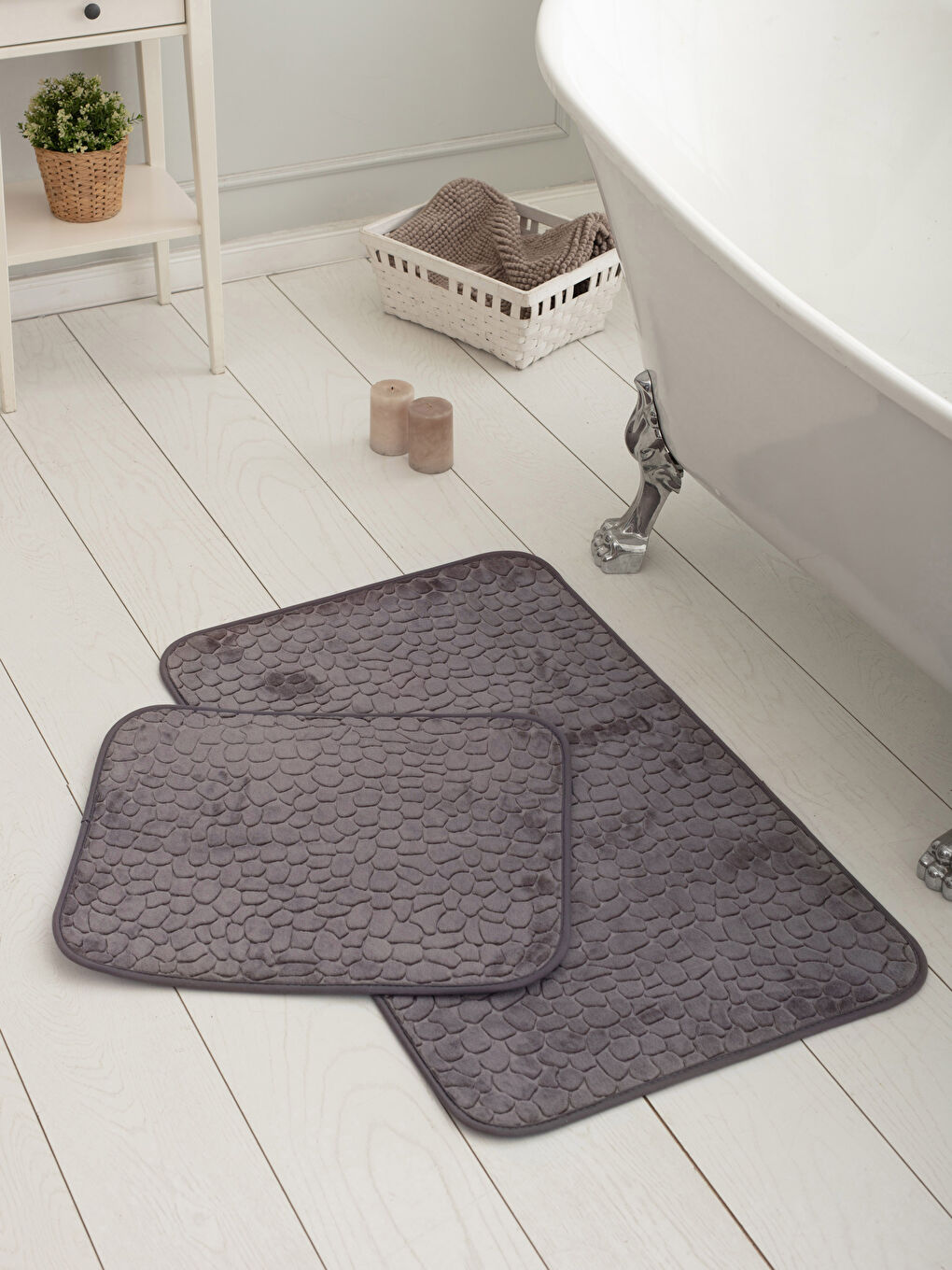 Antrasit Banyo Paspası