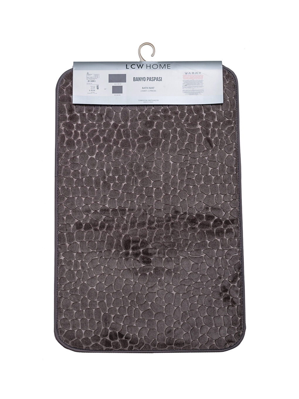 Antrasit Banyo Paspası-3