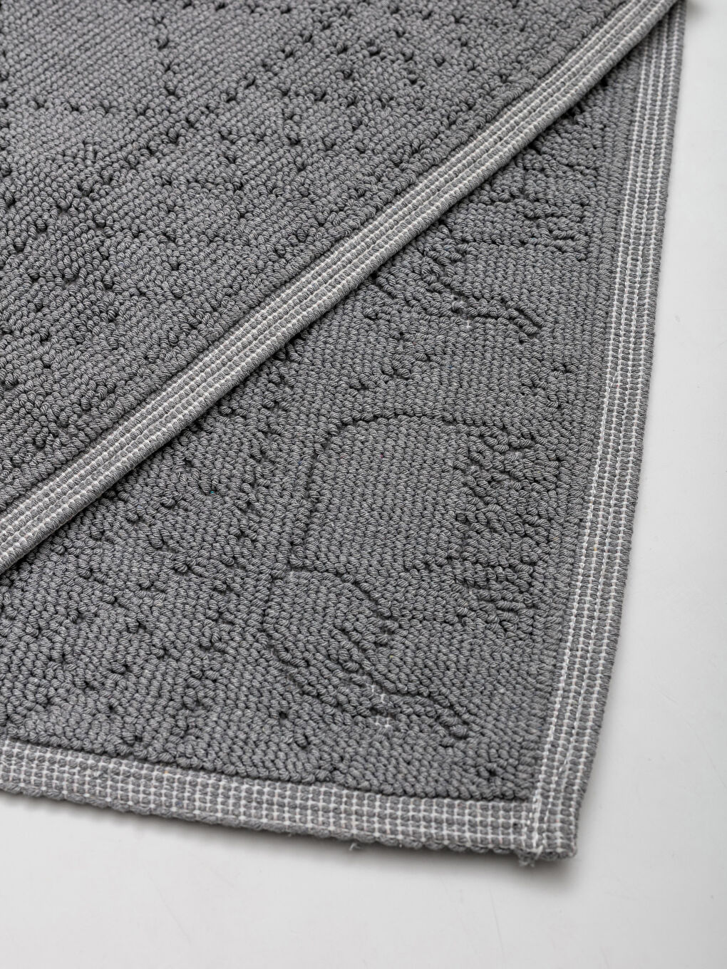 Gri Banyo Paspası 2'li-2