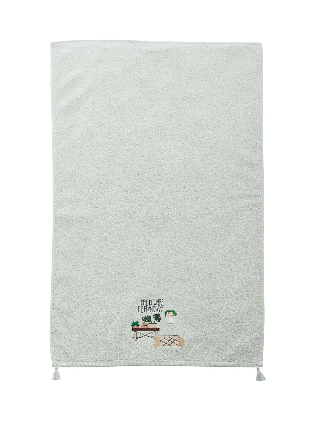 Serviette de toilette VERT-1
