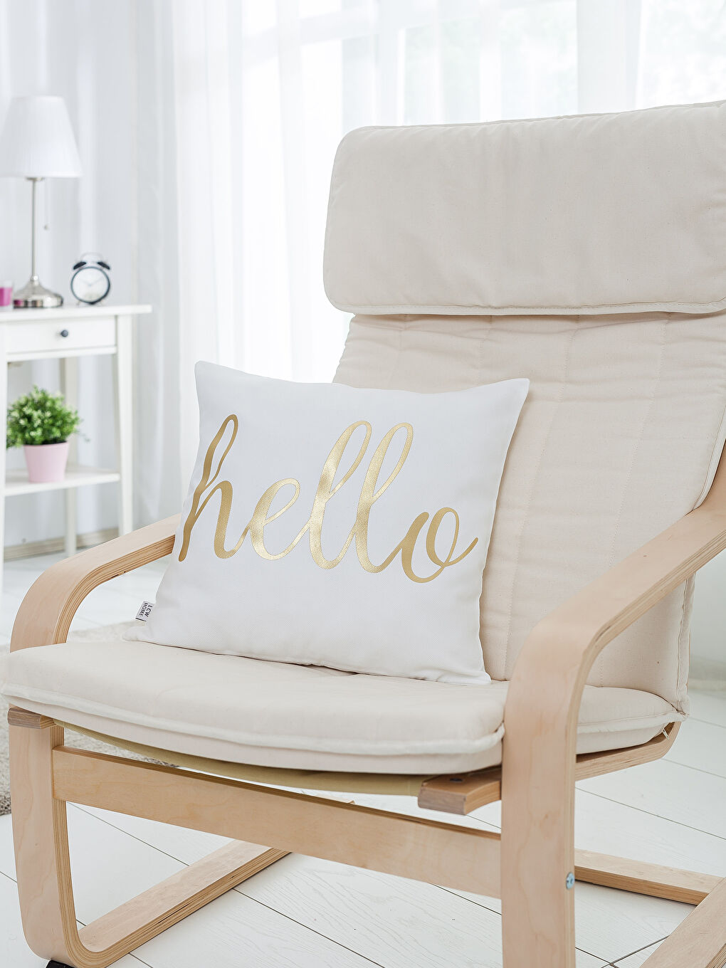 WHITE Decorative Cushion
