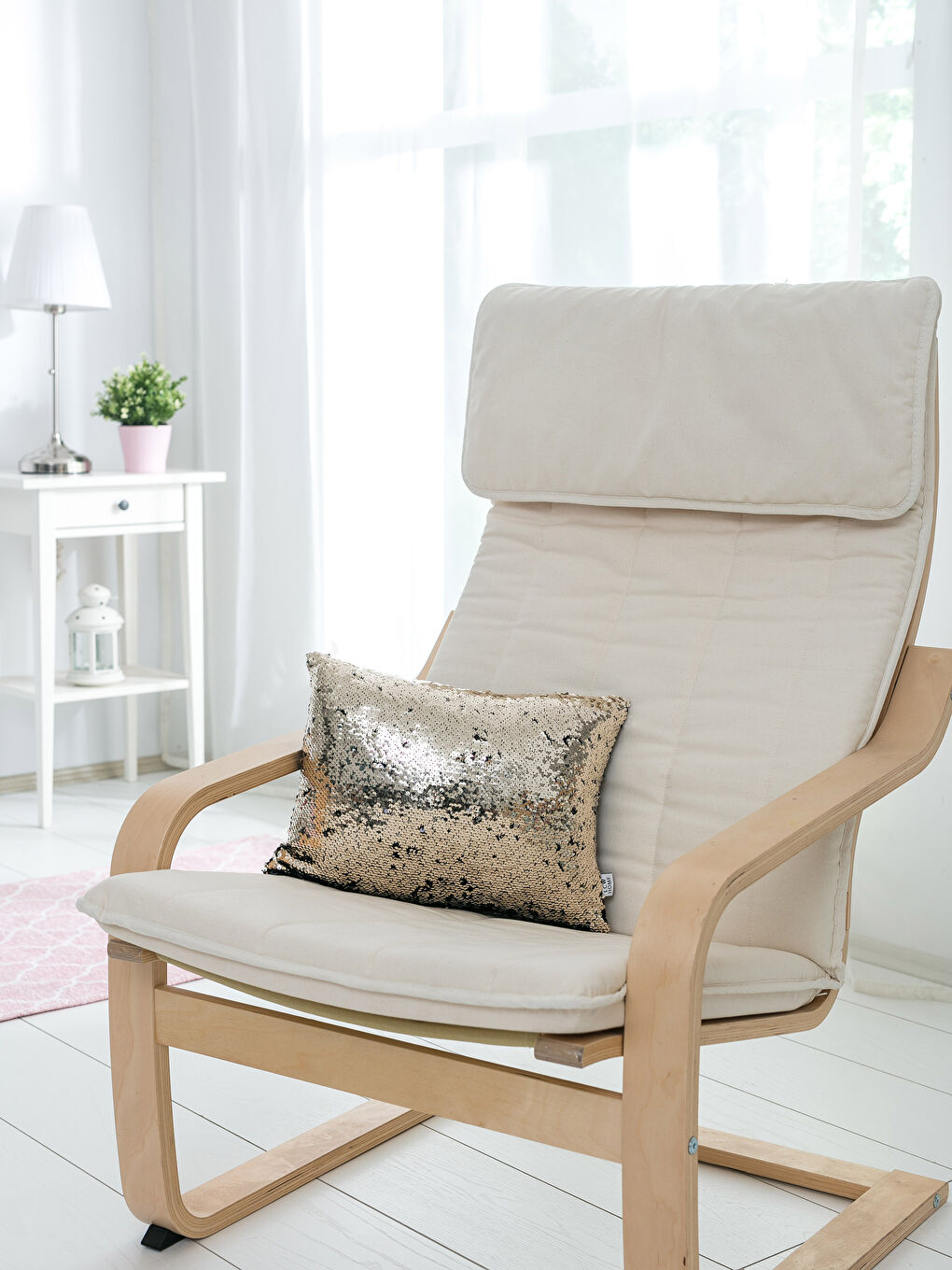 Gri Gümüs Kırlent