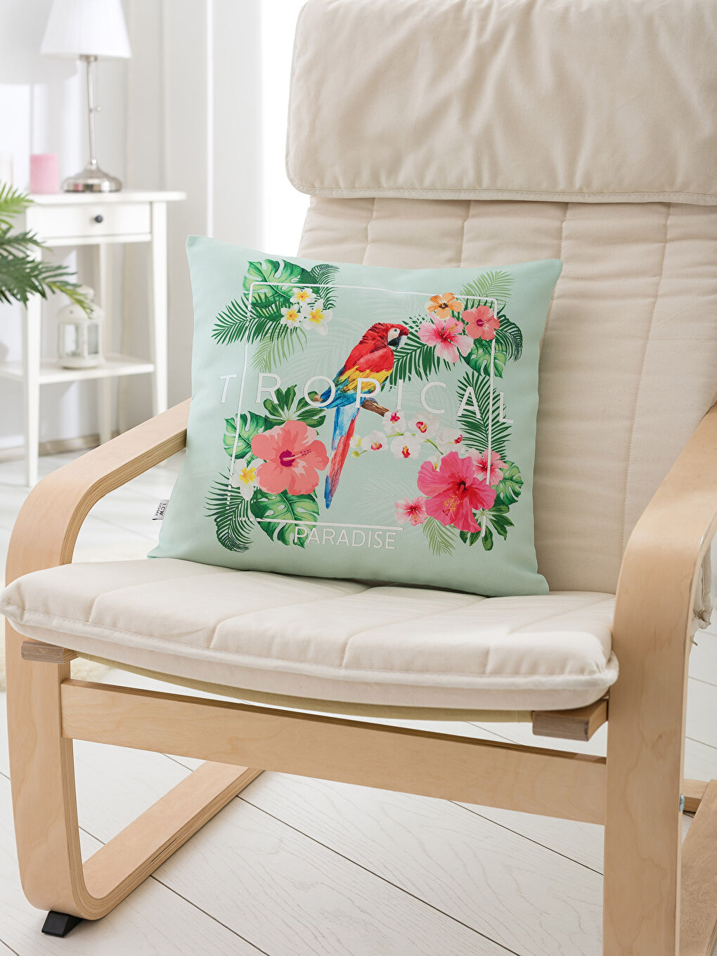 Karışık Baskılı Kırlent