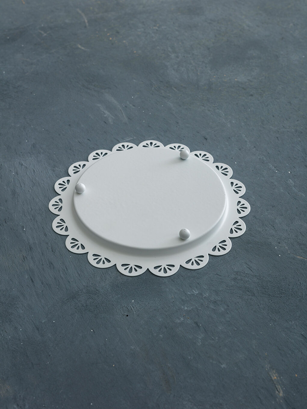 Beyaz Dekoratif Obje-1