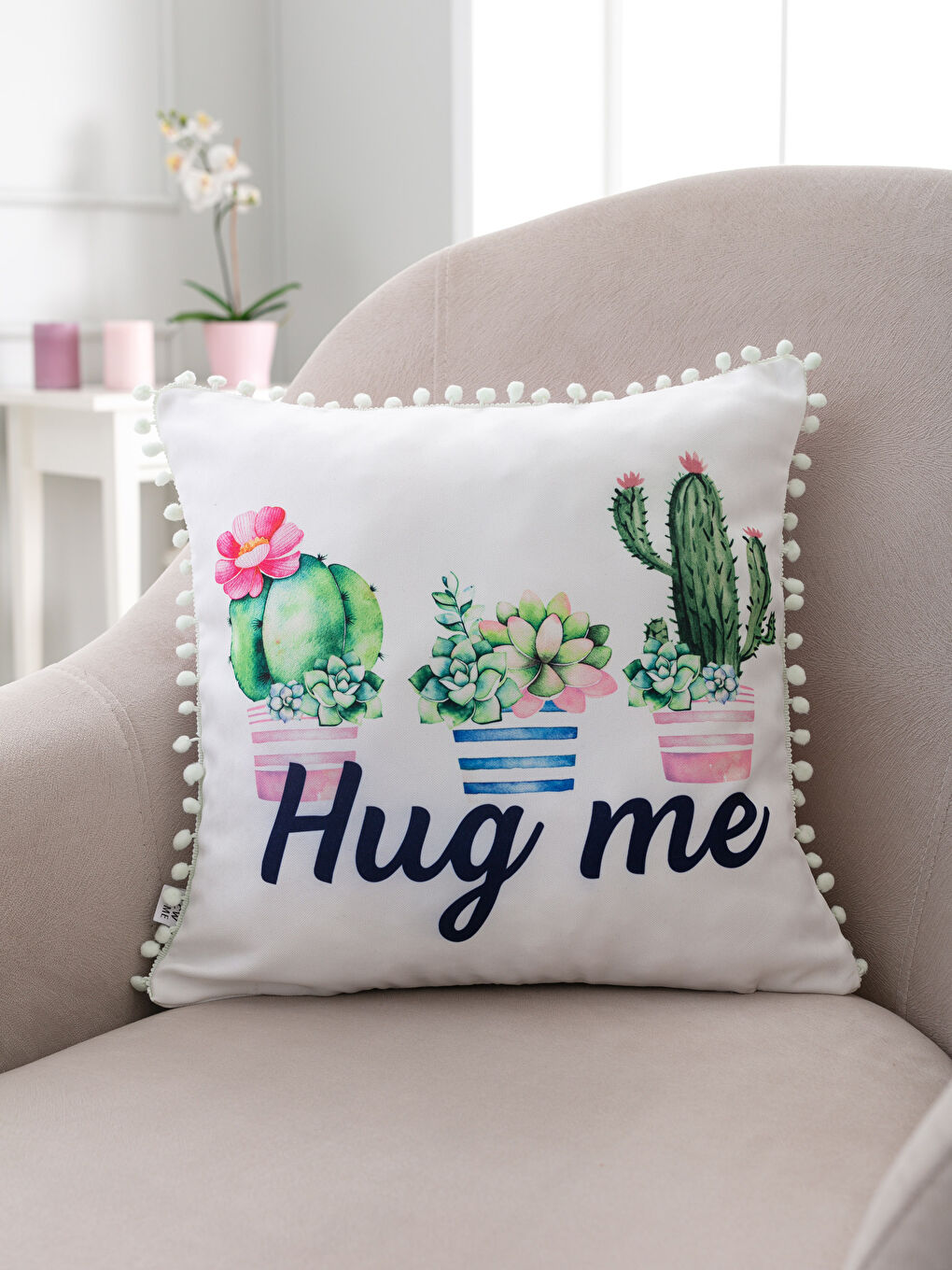 وسادة مزخرفة مزيج مختلط