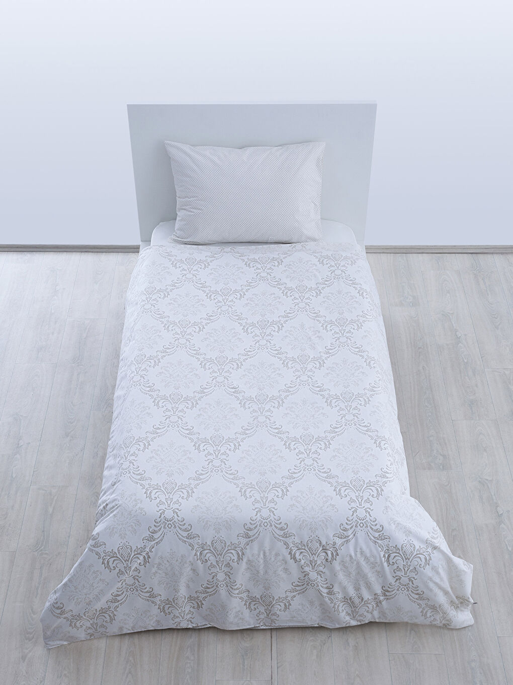 BEIGE Einzelbett-Bettbezug-Set-2