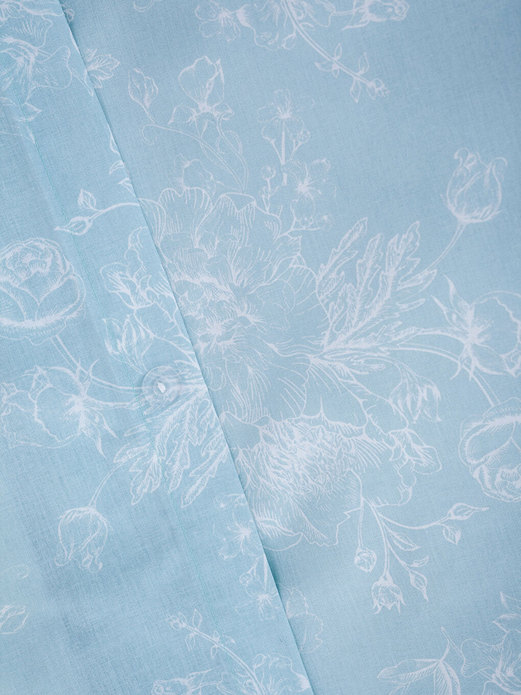 طقم غطاء لحاف مزدوج أزرق فاتح-2