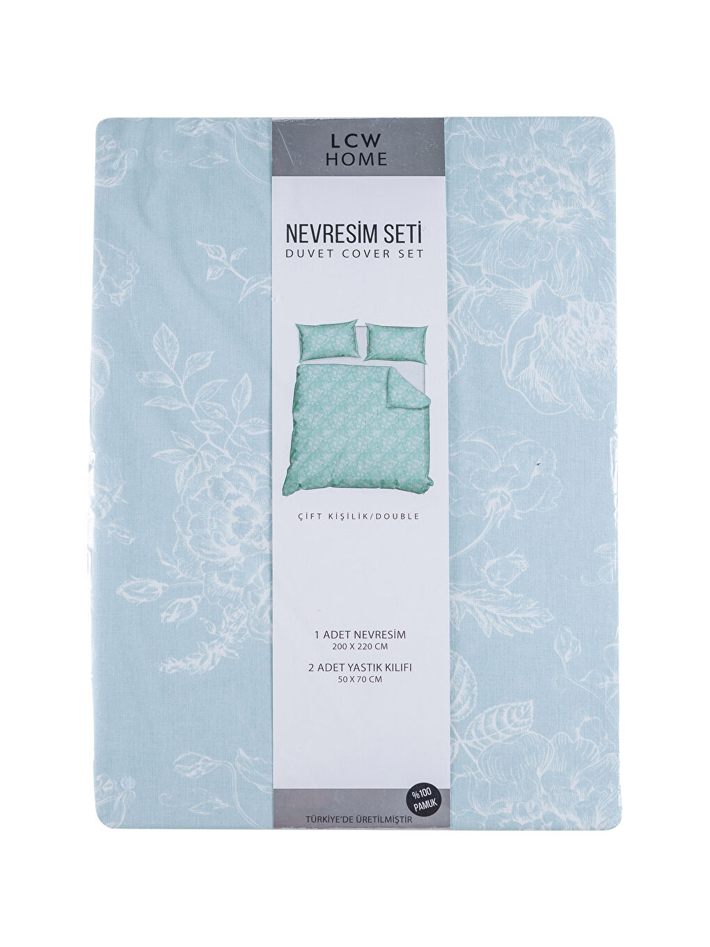 طقم غطاء لحاف مزدوج أزرق فاتح-3