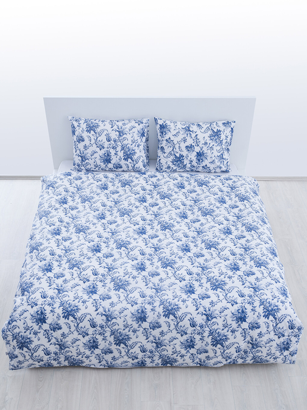 Navy Double Duvet Cover Set-2