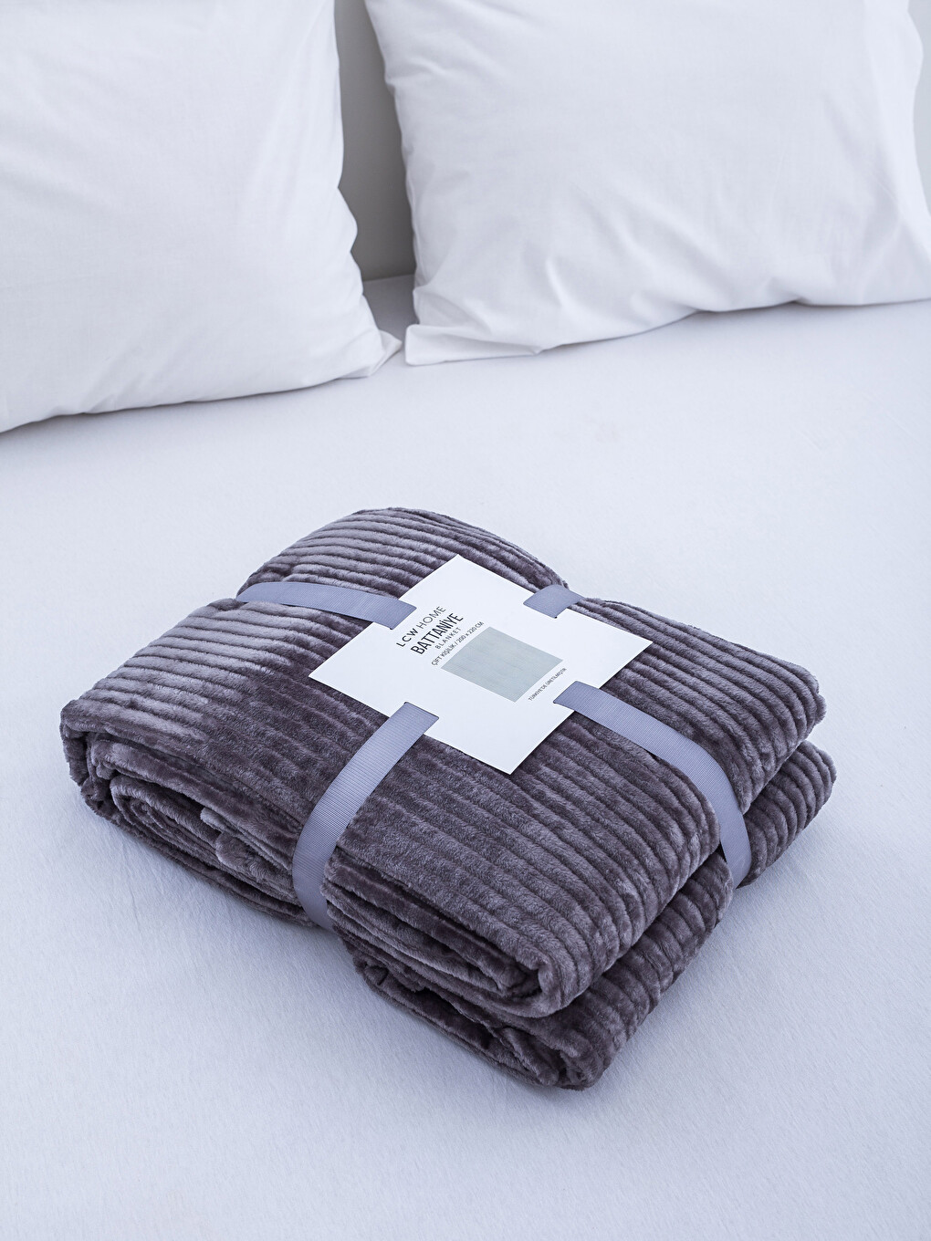 Unisex Anthracite Double Blanket-3