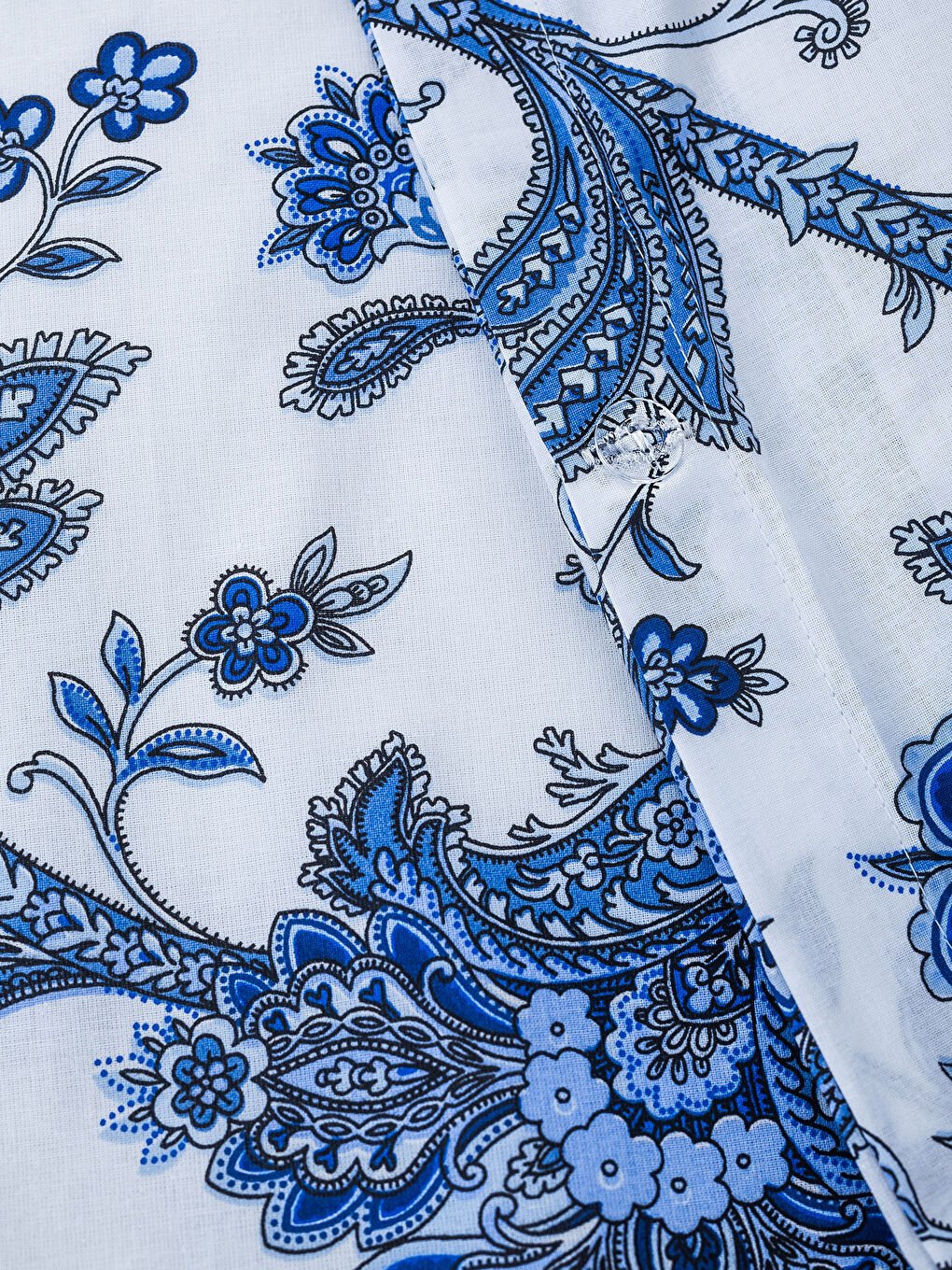 Mavi Baskılı Çift Kişilik Nevresim Seti-2