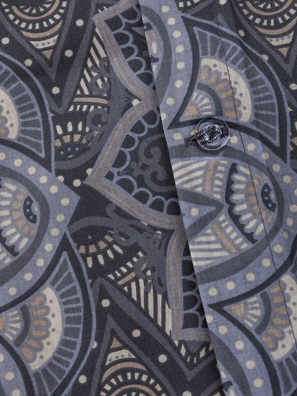 Bej Baskılı Tek Kişilik Nevresim Seti-2