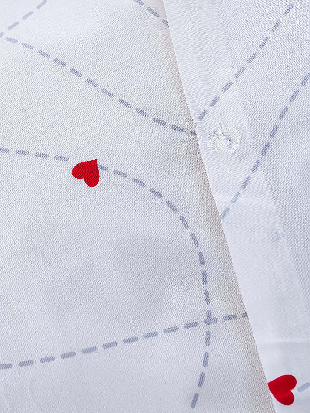 Gri Baskılı Çift Kişilik Nevresim Seti-2