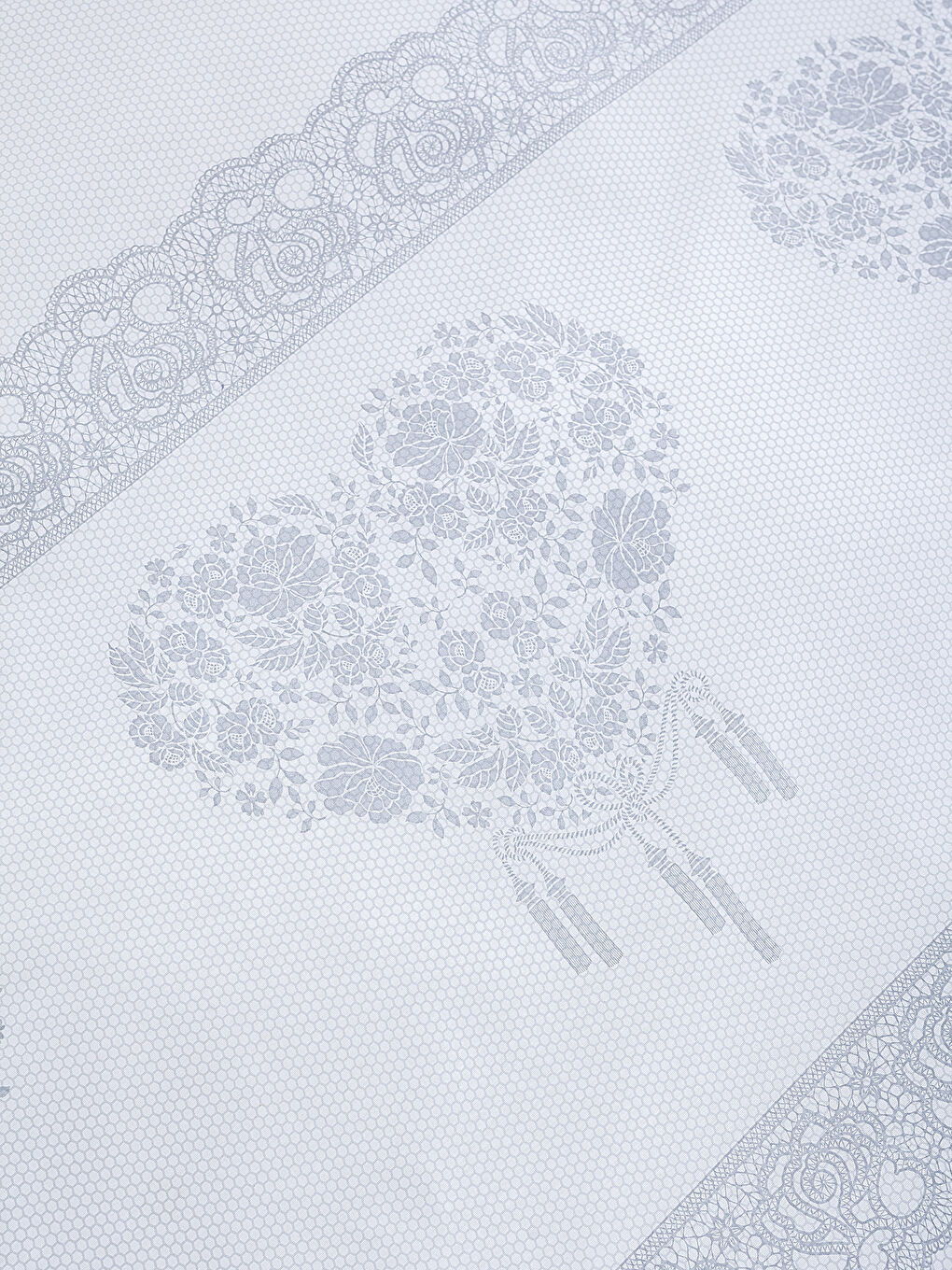 Gri Baskılı Çift Kişilik Nevresim Seti-3