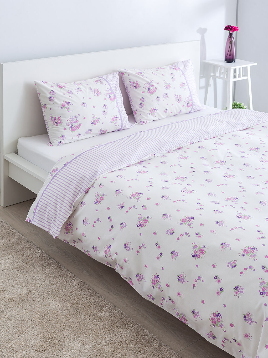 PINK Double Duvet Cover Full Set-1