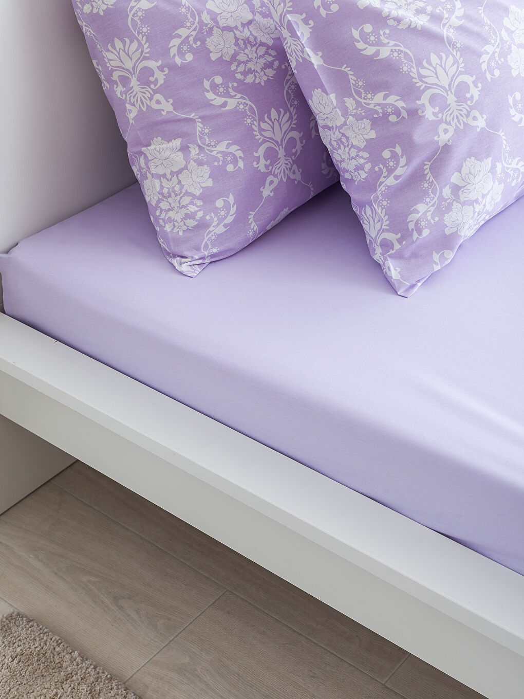 Lila Baskılı Çift Kişilik Nevresim Takımı-3