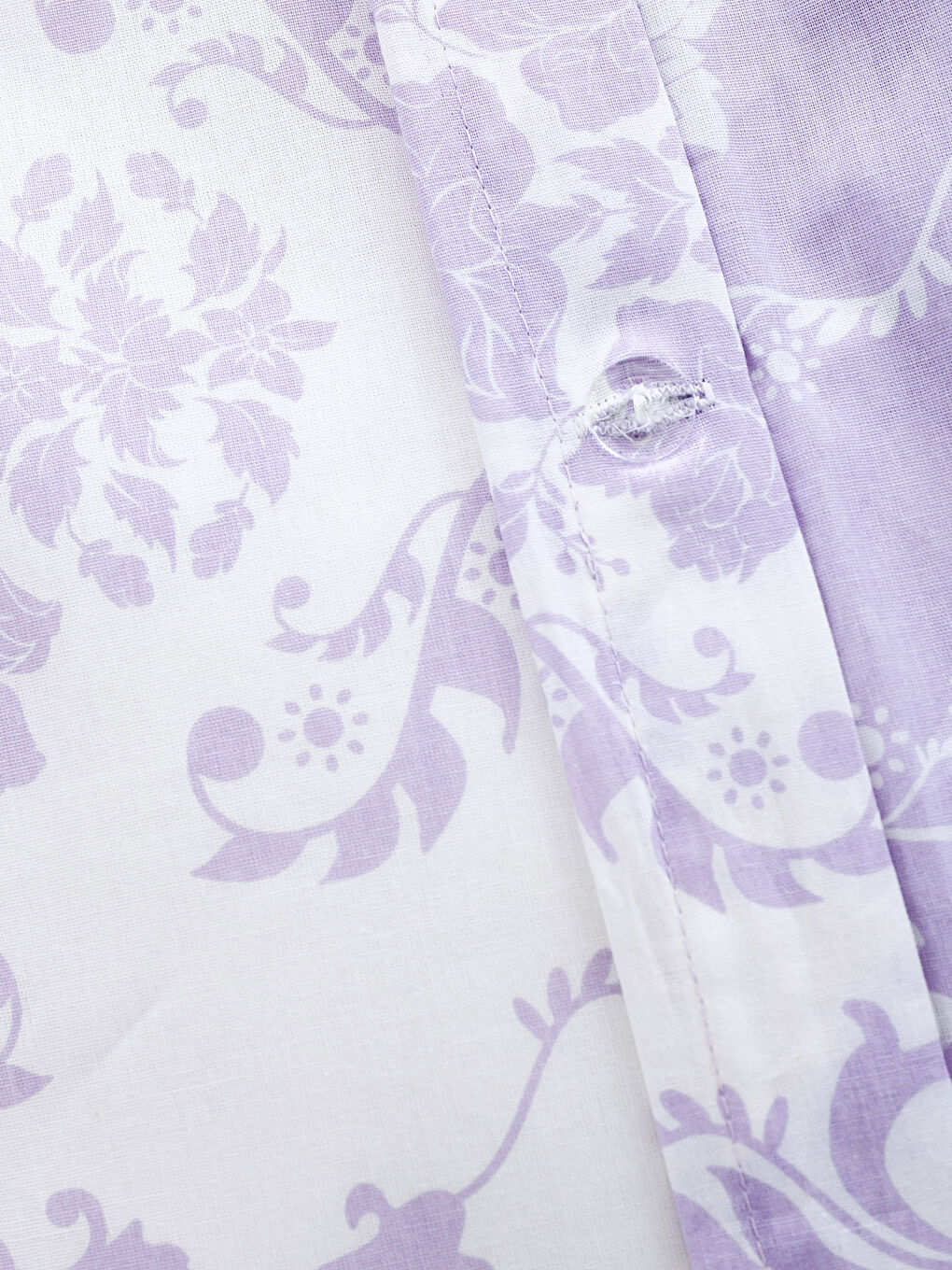 Lila Baskılı Çift Kişilik Nevresim Takımı-4