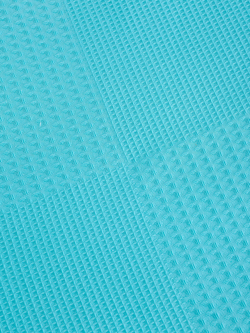 Açık Turkuaz Tek Kişilik Pike-2