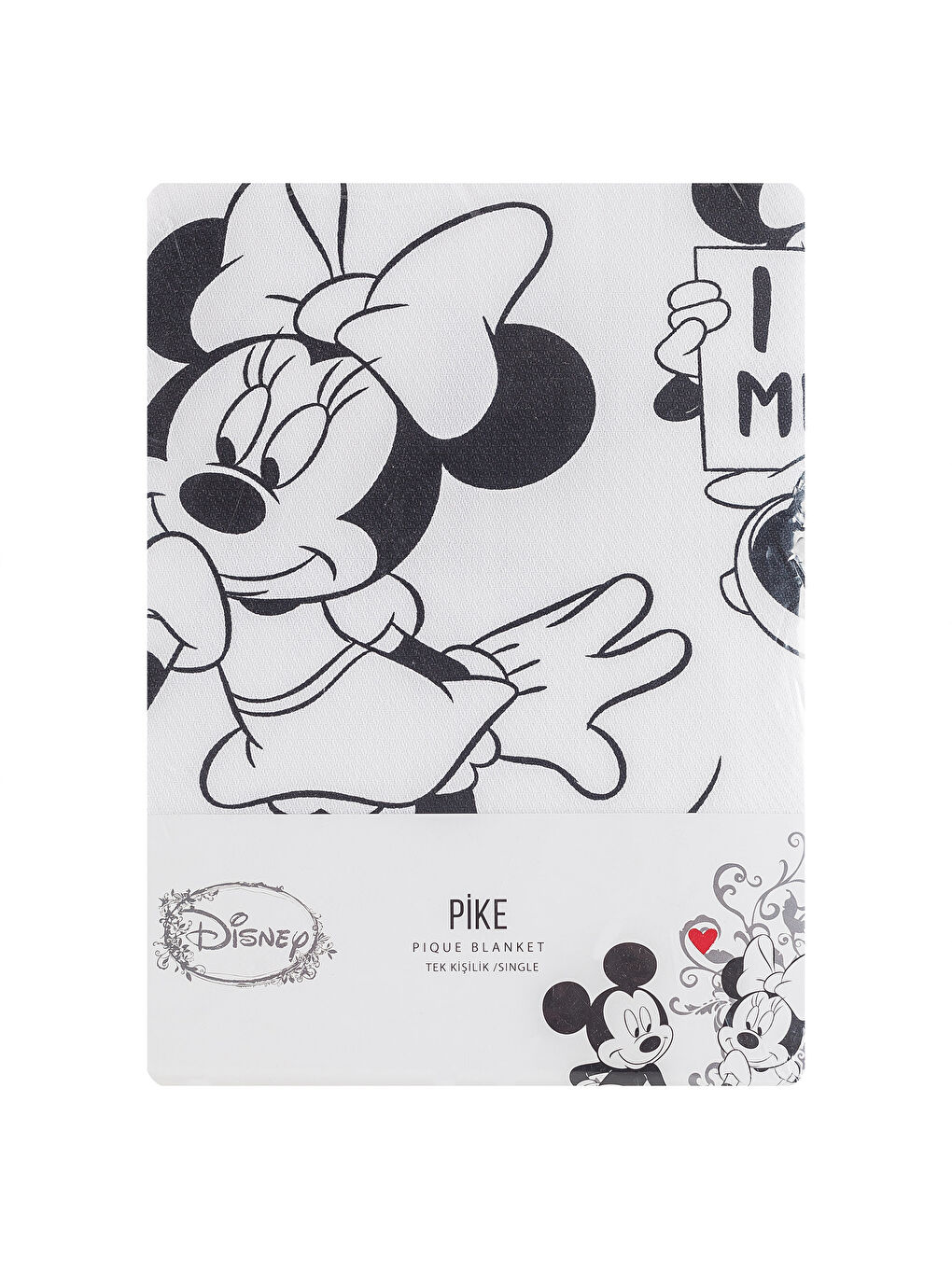 مفرش سرير بيكيه مفرد اسود-3